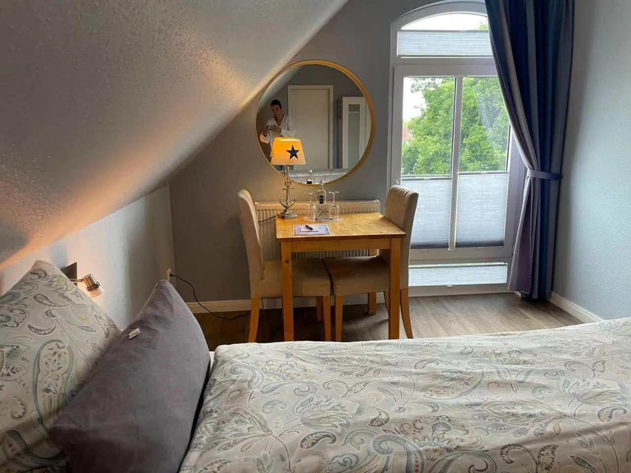 Bed in Hotel Deichvoigt