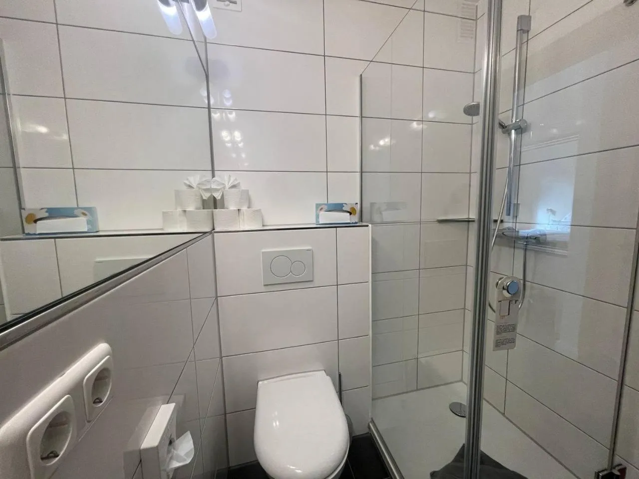 Shower in Hotel Deichvoigt