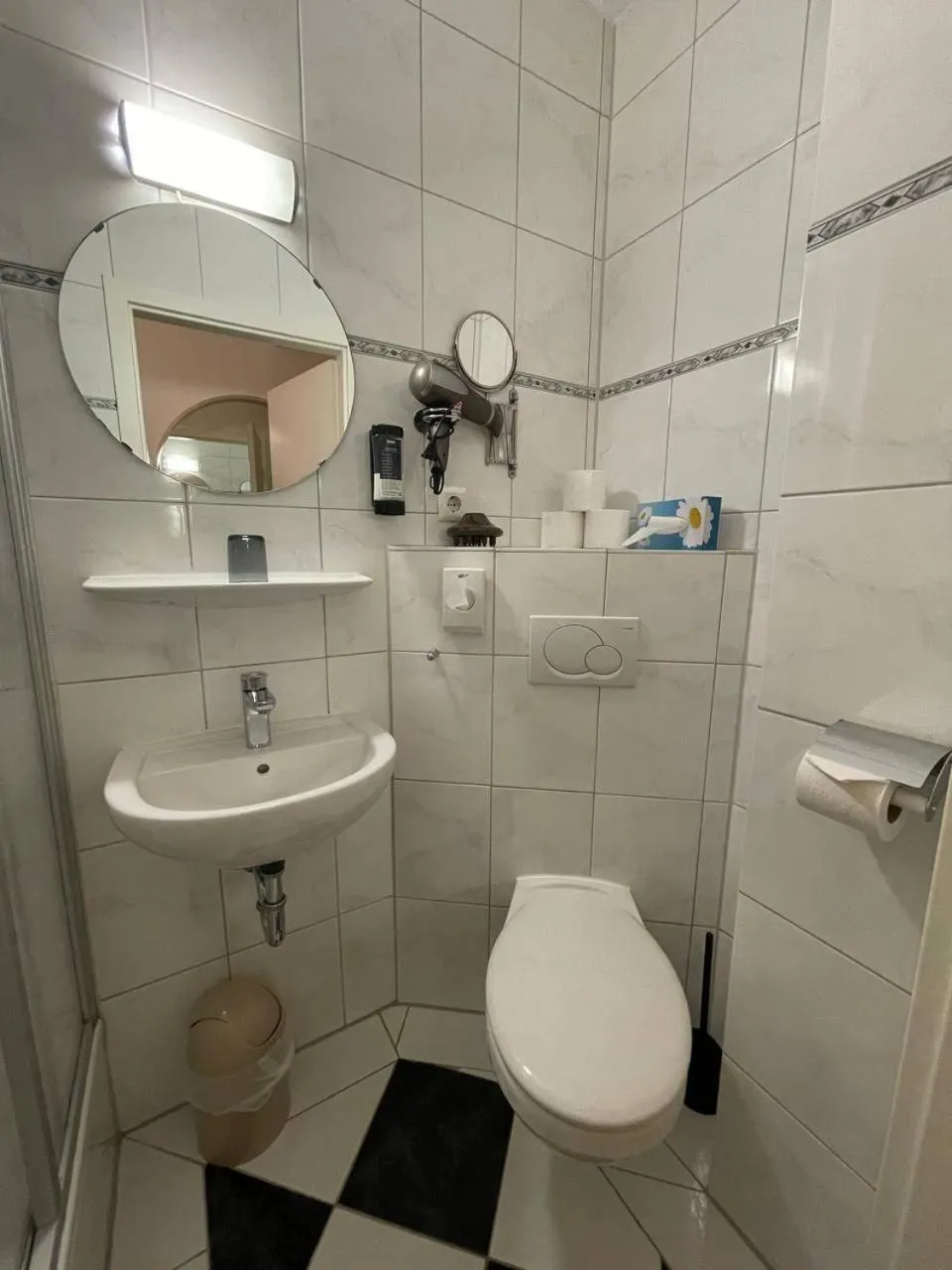 Bathroom in Hotel Deichvoigt