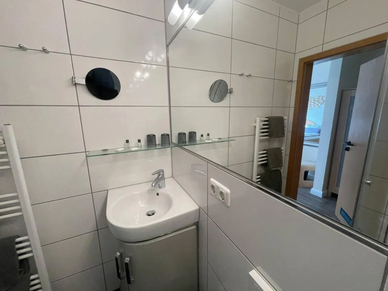 Shower in Hotel Deichvoigt