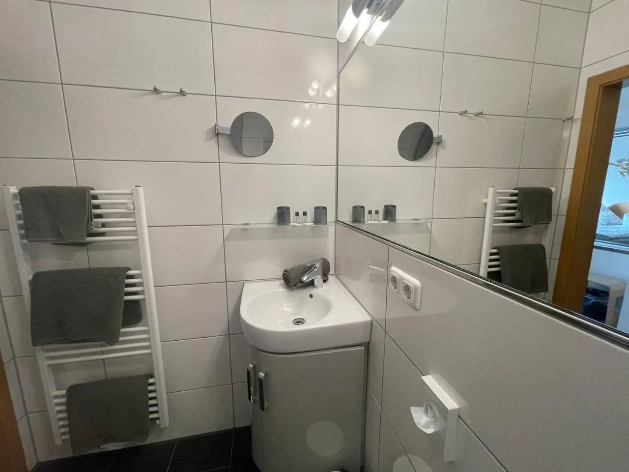 Shower in Hotel Deichvoigt