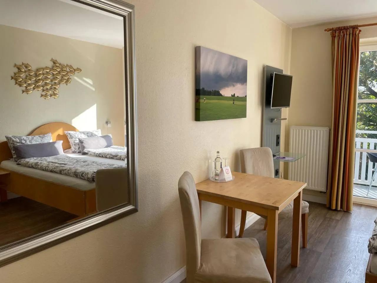 Bed in Hotel Deichvoigt