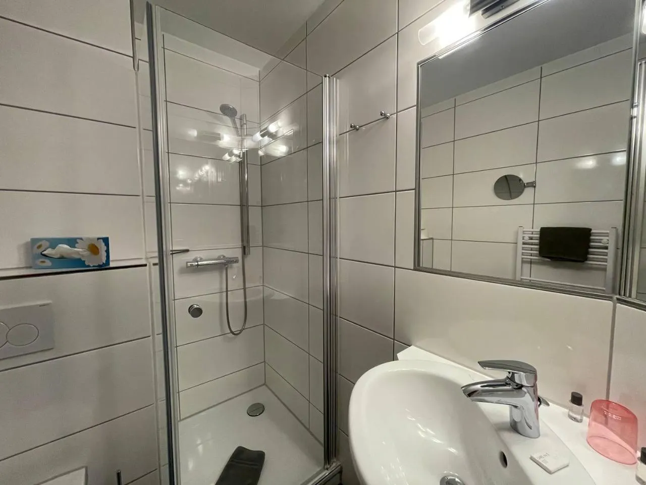 Shower in Hotel Deichvoigt