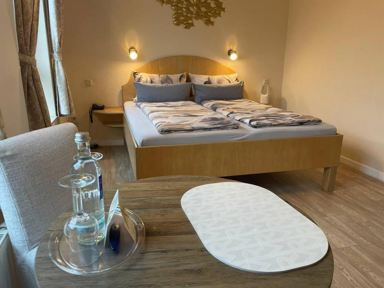 Bed in Hotel Deichvoigt