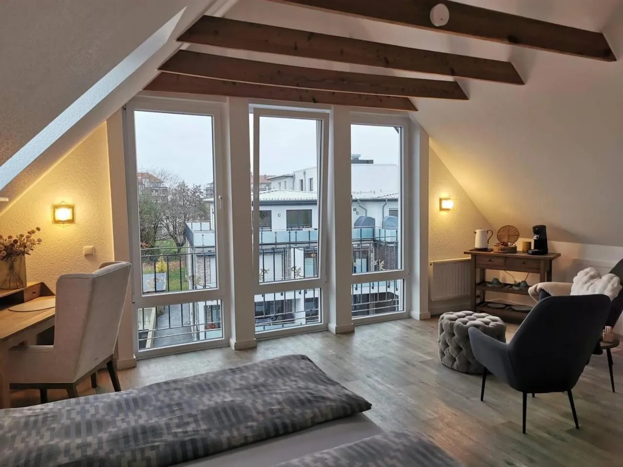 Bed in Hotel Deichvoigt