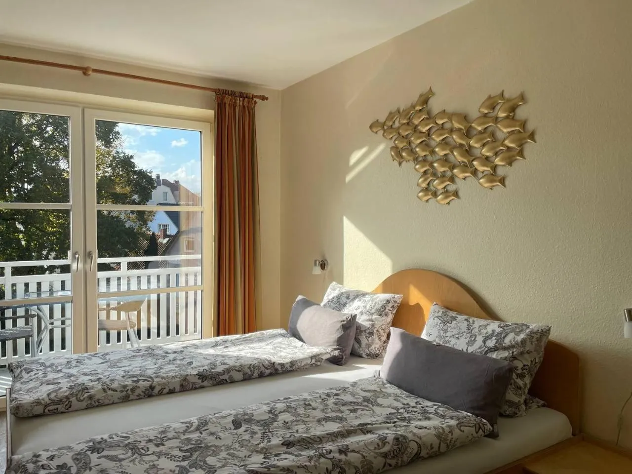 Bed in Hotel Deichvoigt