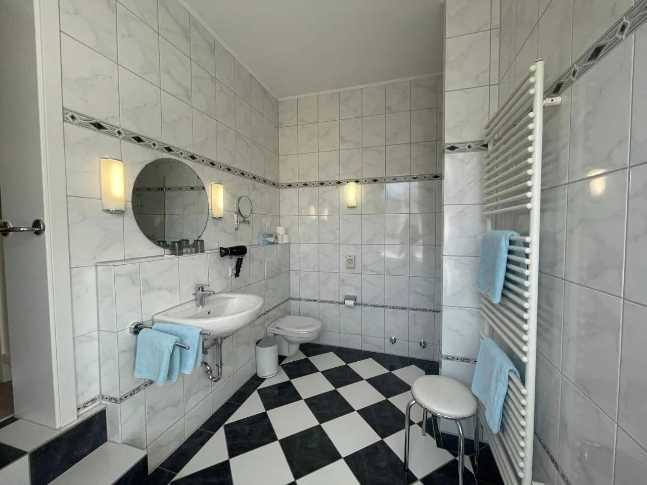 Shower in Hotel Deichvoigt