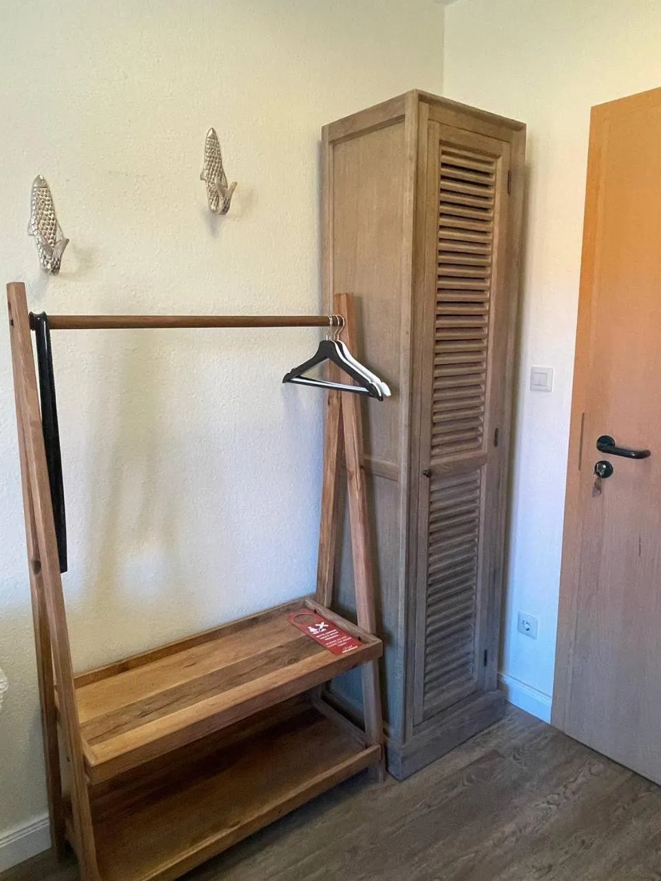 wardrobe in Hotel Deichvoigt