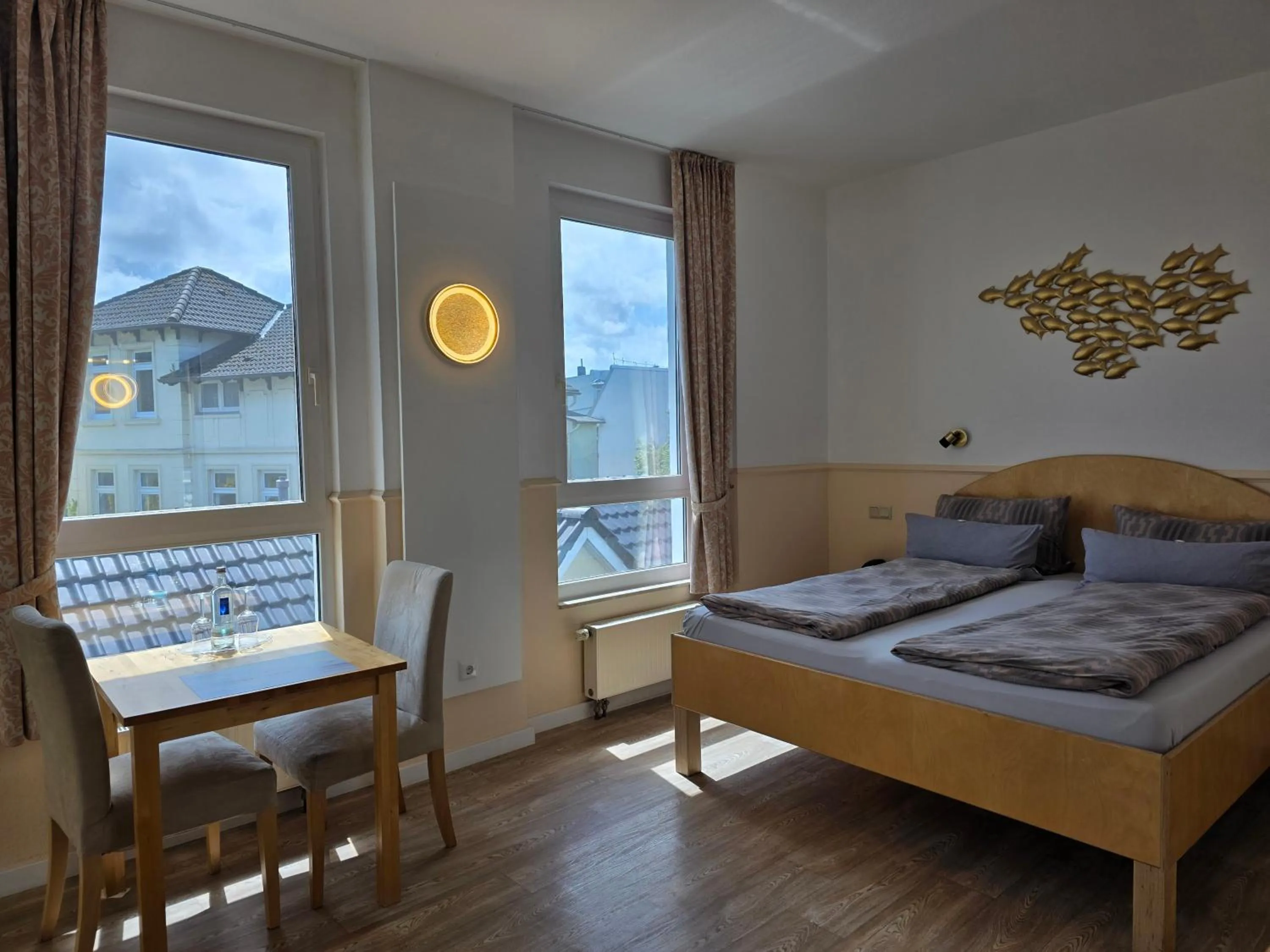 Bed in Hotel Deichvoigt