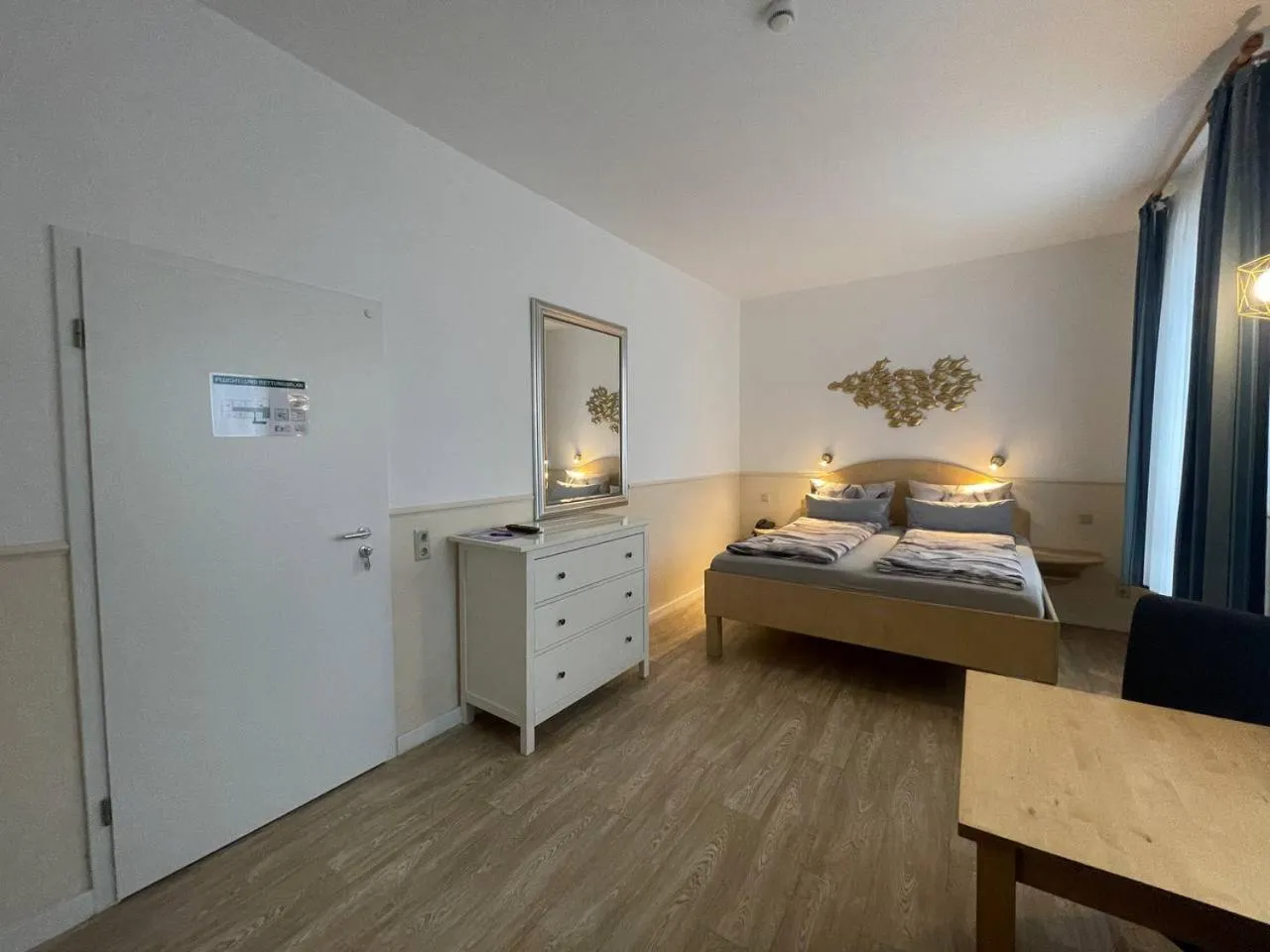 Bed in Hotel Deichvoigt