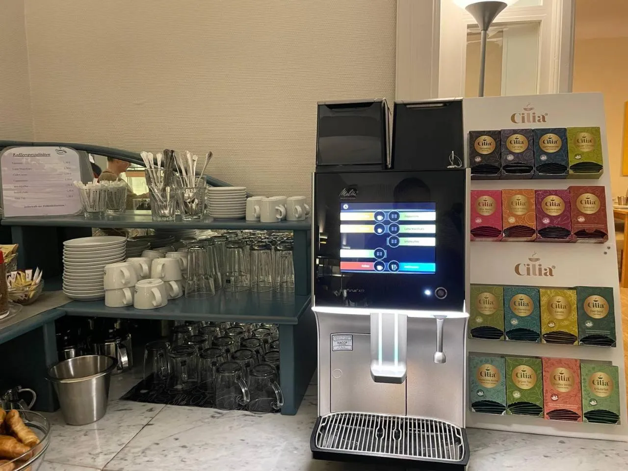Coffee/tea facilities in Hotel Deichvoigt