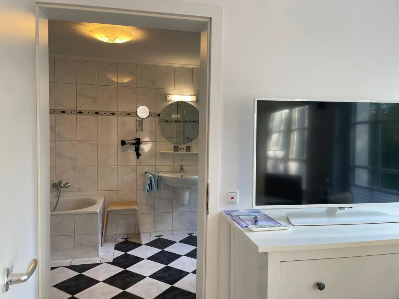 Shower in Hotel Deichvoigt