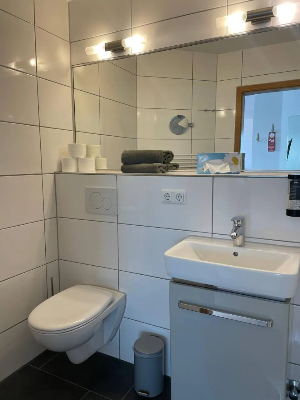 Toilet in Hotel Deichvoigt