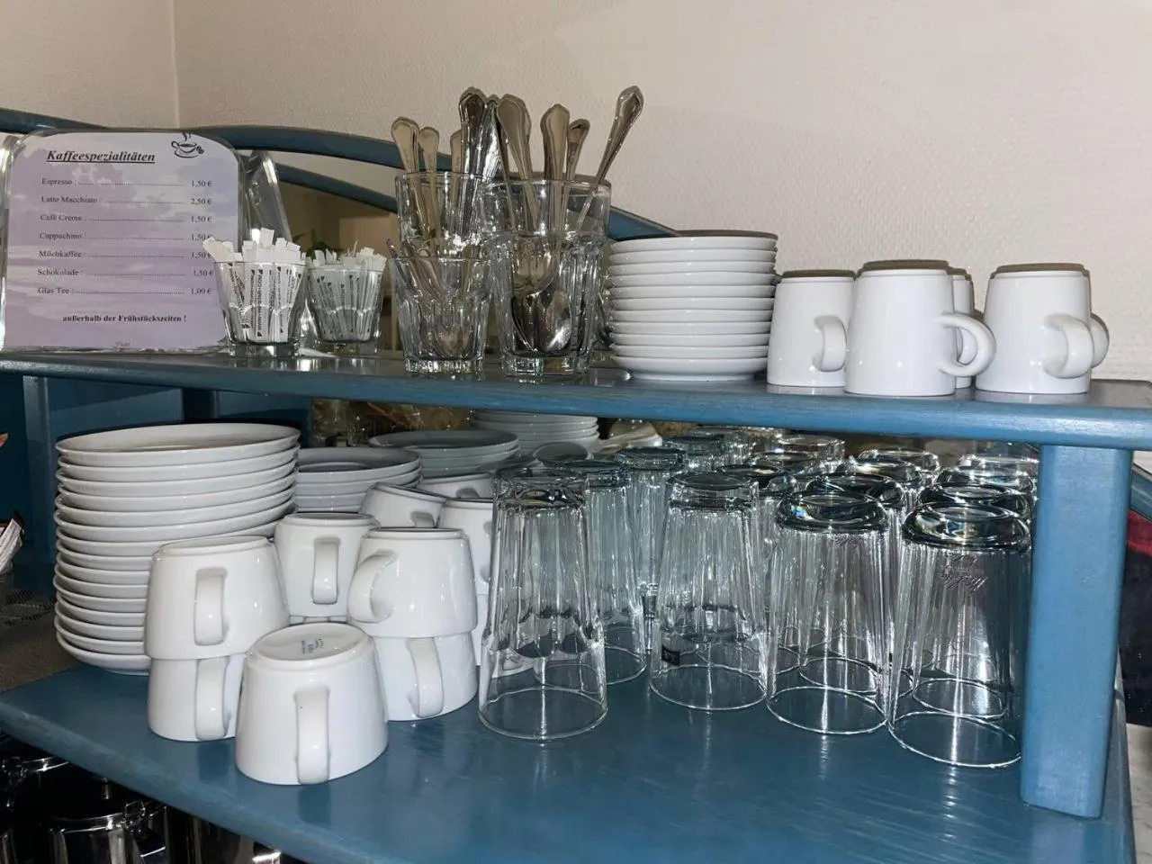 Coffee/tea facilities in Hotel Deichvoigt