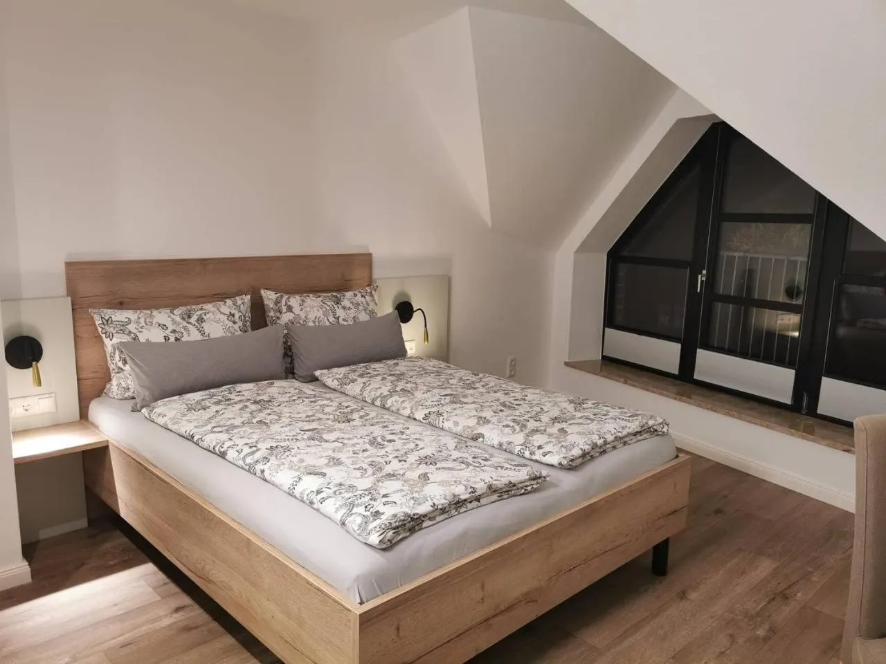 Bed in Hotel Deichvoigt