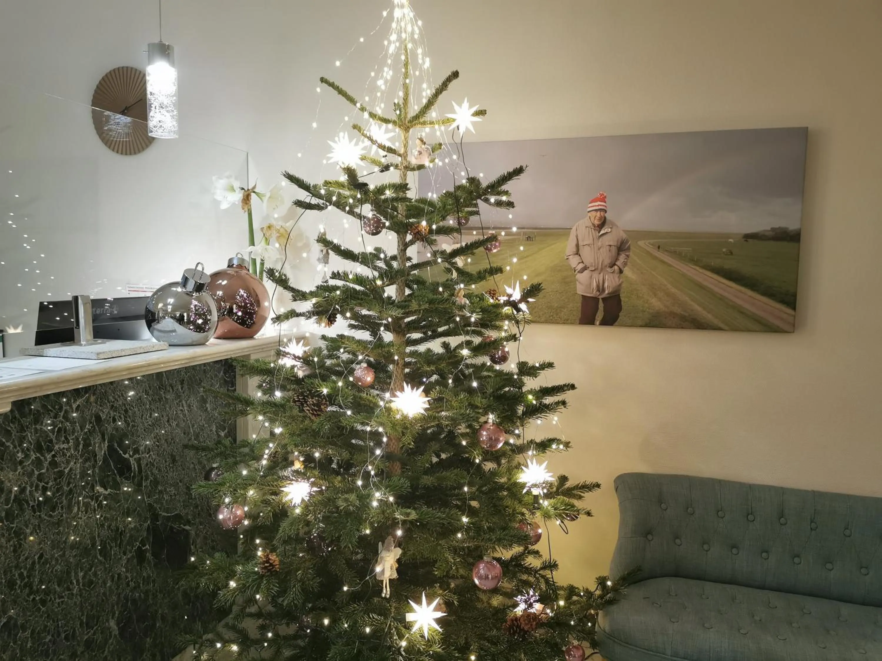 Lobby or reception in Hotel Deichvoigt