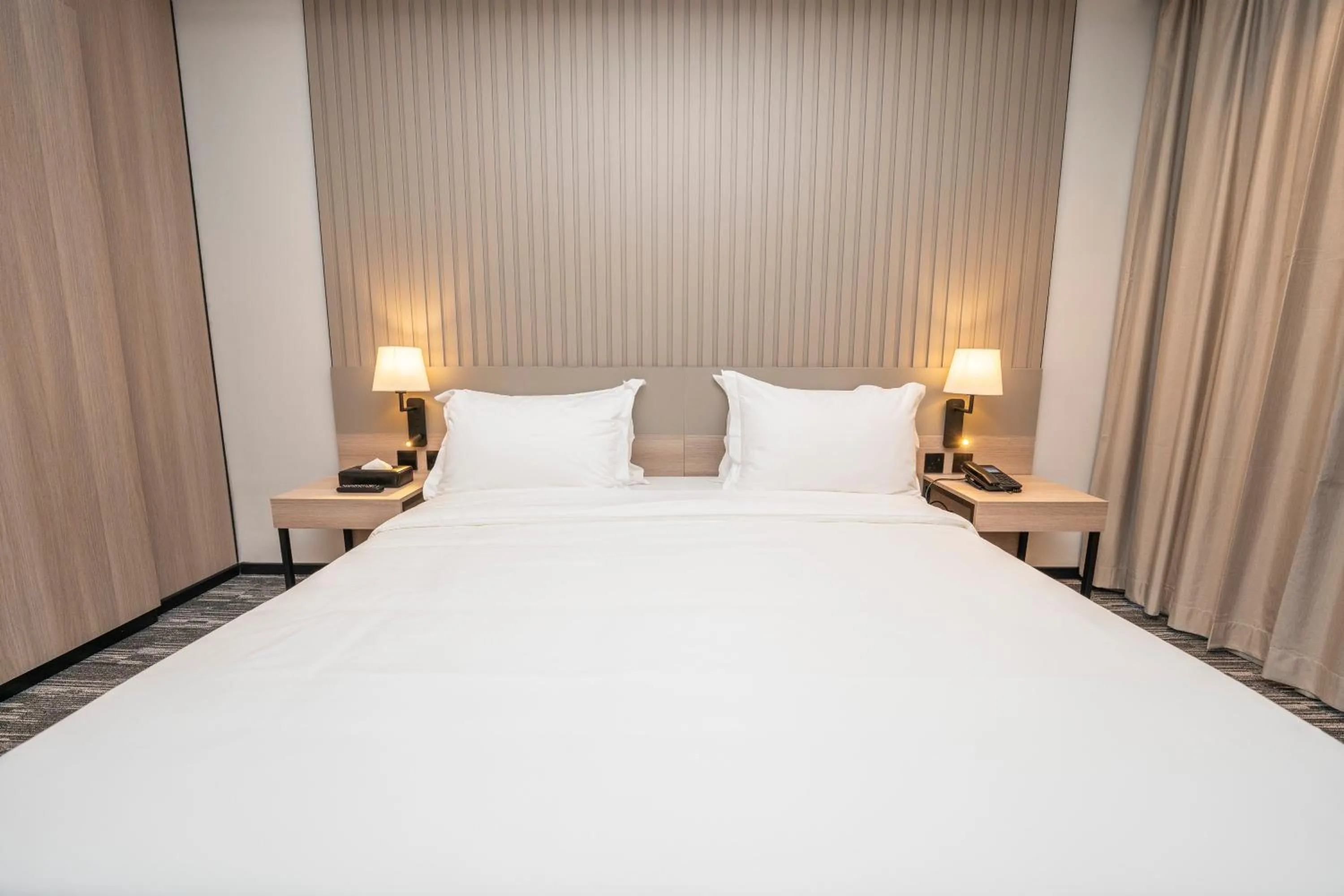 Bedroom, Bed in Manazel Aldiafah serviced Apartments AlSulymaniyah