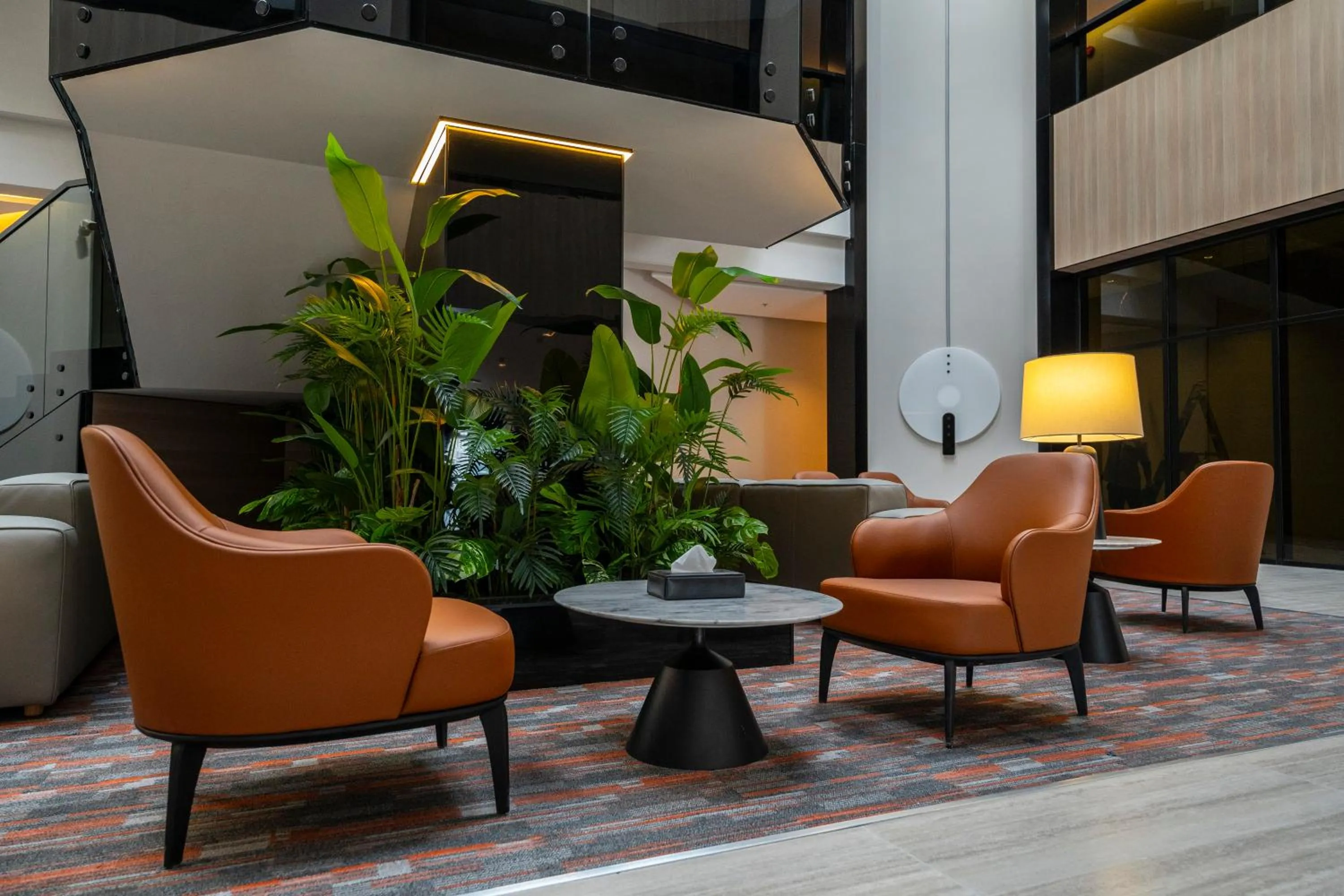 Lobby or reception in Manazel Aldiafah serviced Apartments AlSulymaniyah