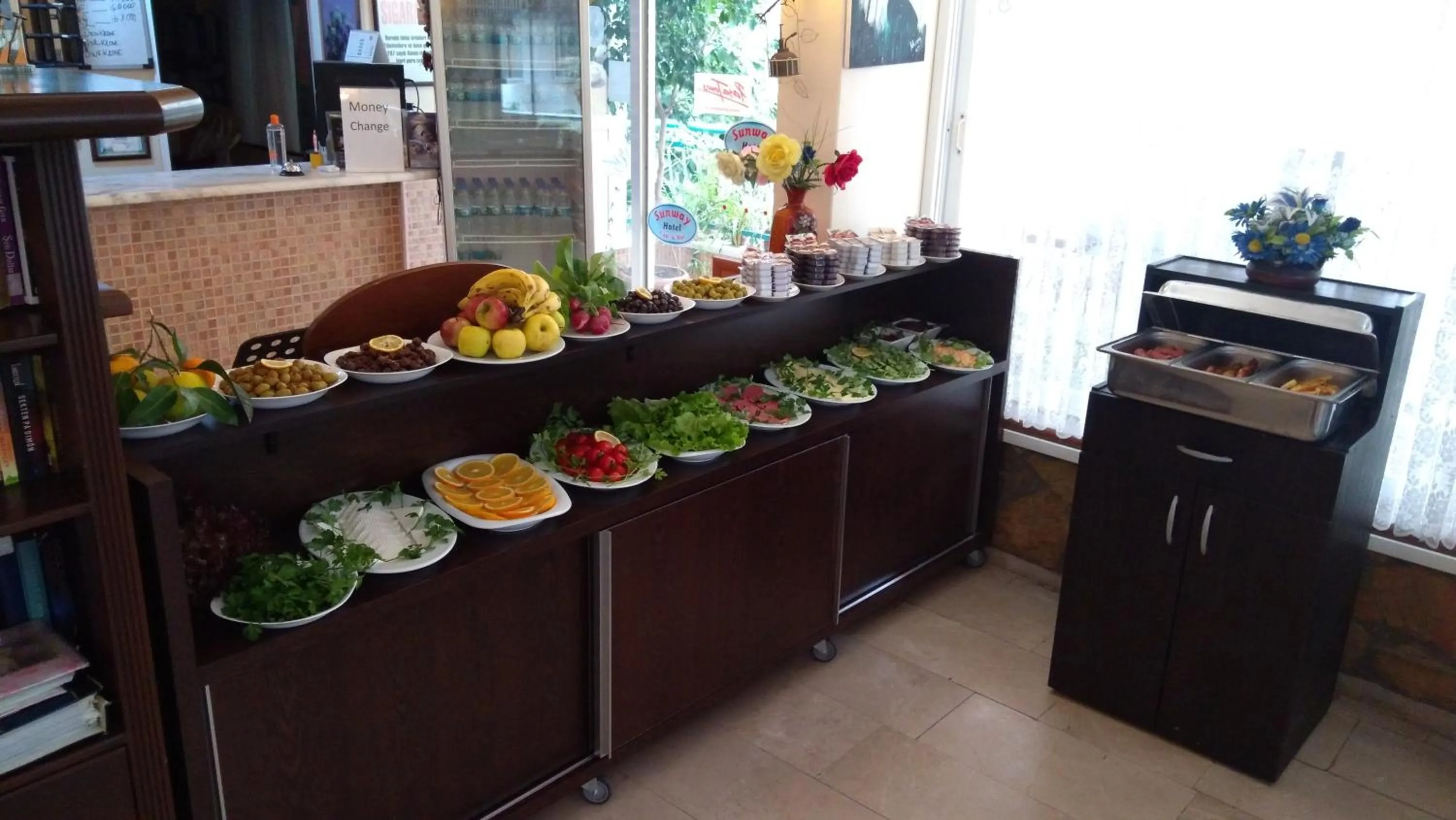 Buffet breakfast in Sunway Hotel