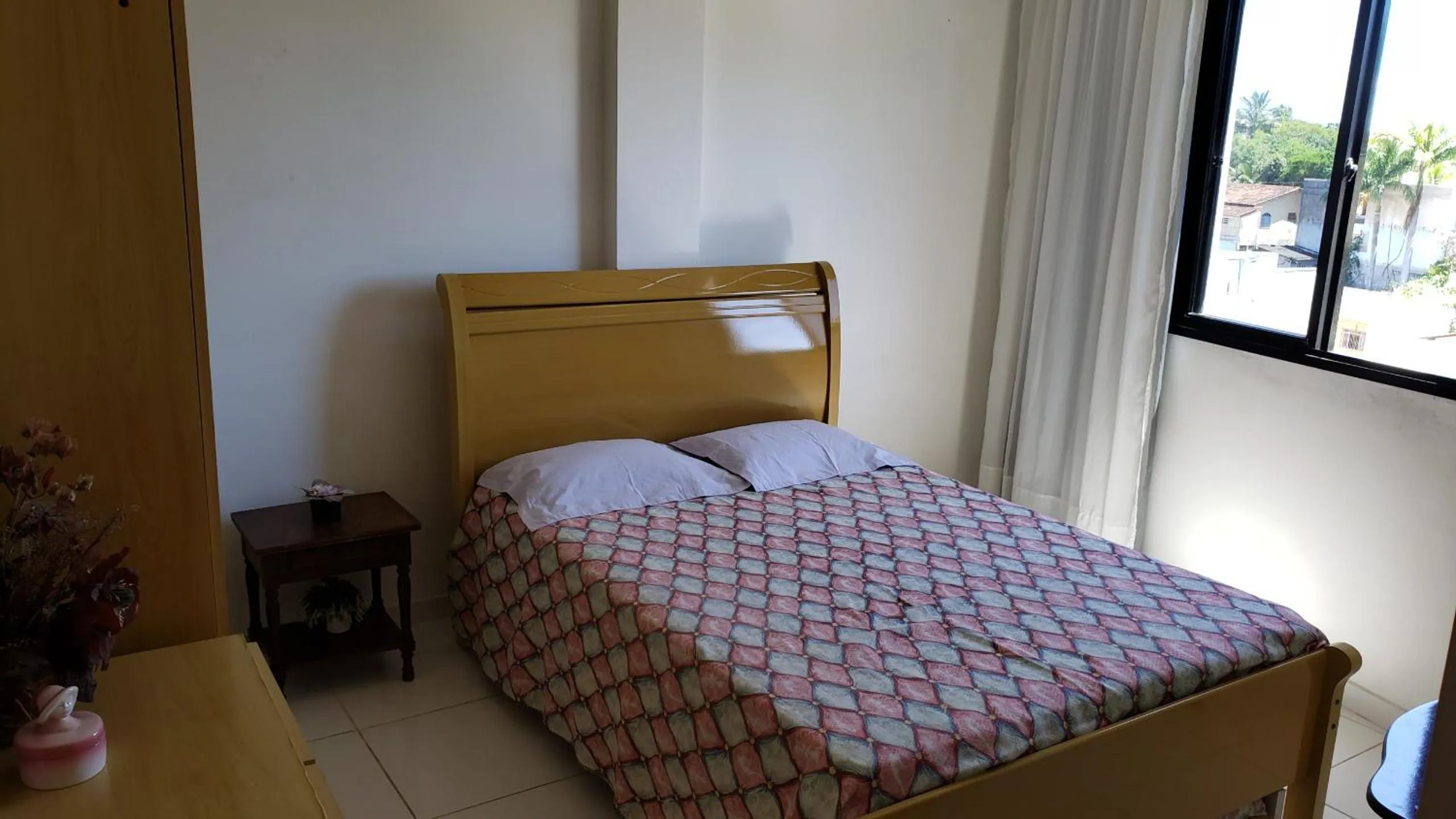 Bed in Apartamento Centro de Guarapari - Próximo à Praia - Wi-Fi - Vista Mar!