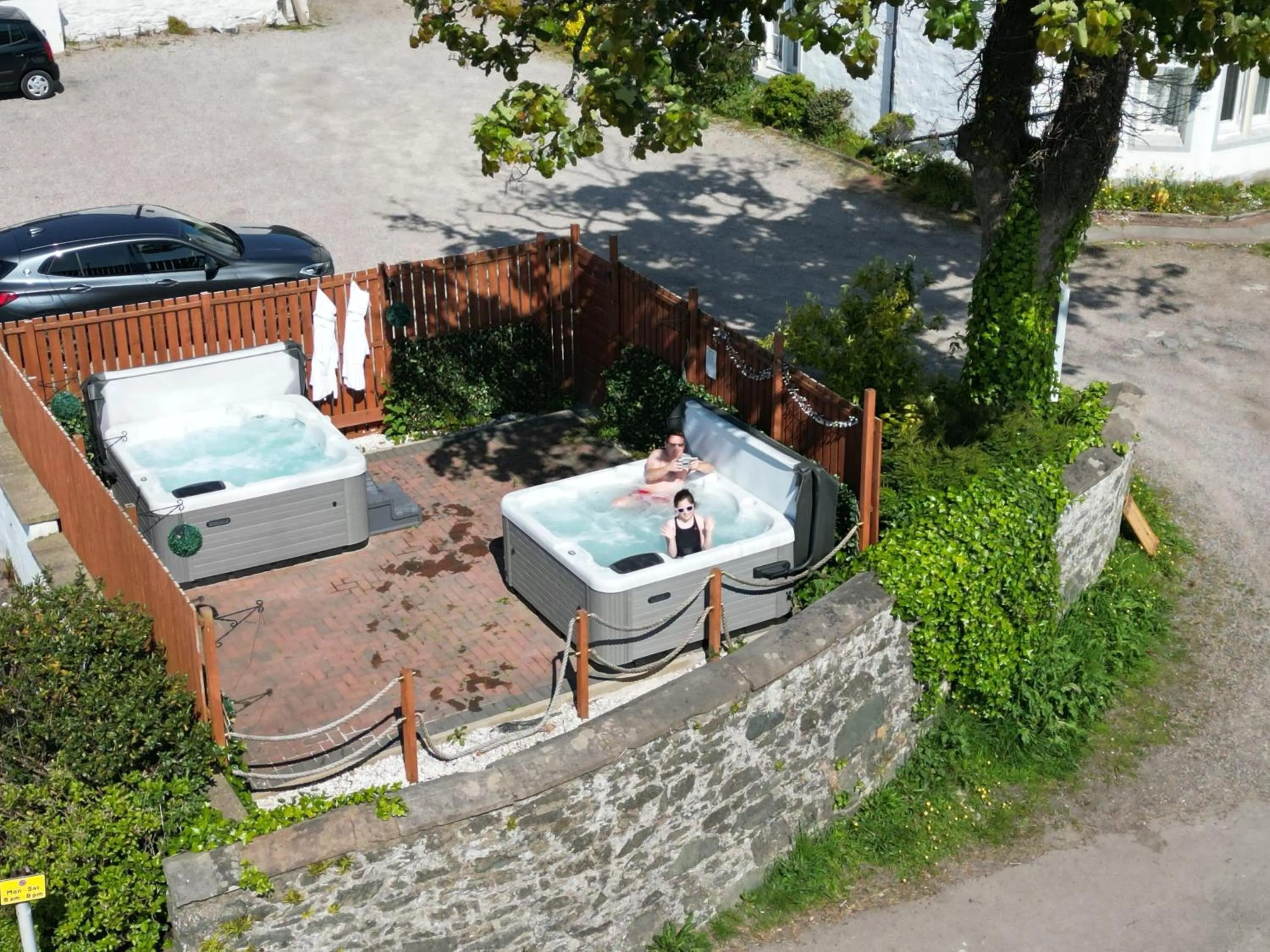 Hot Tub in The Grey Gull Hotel