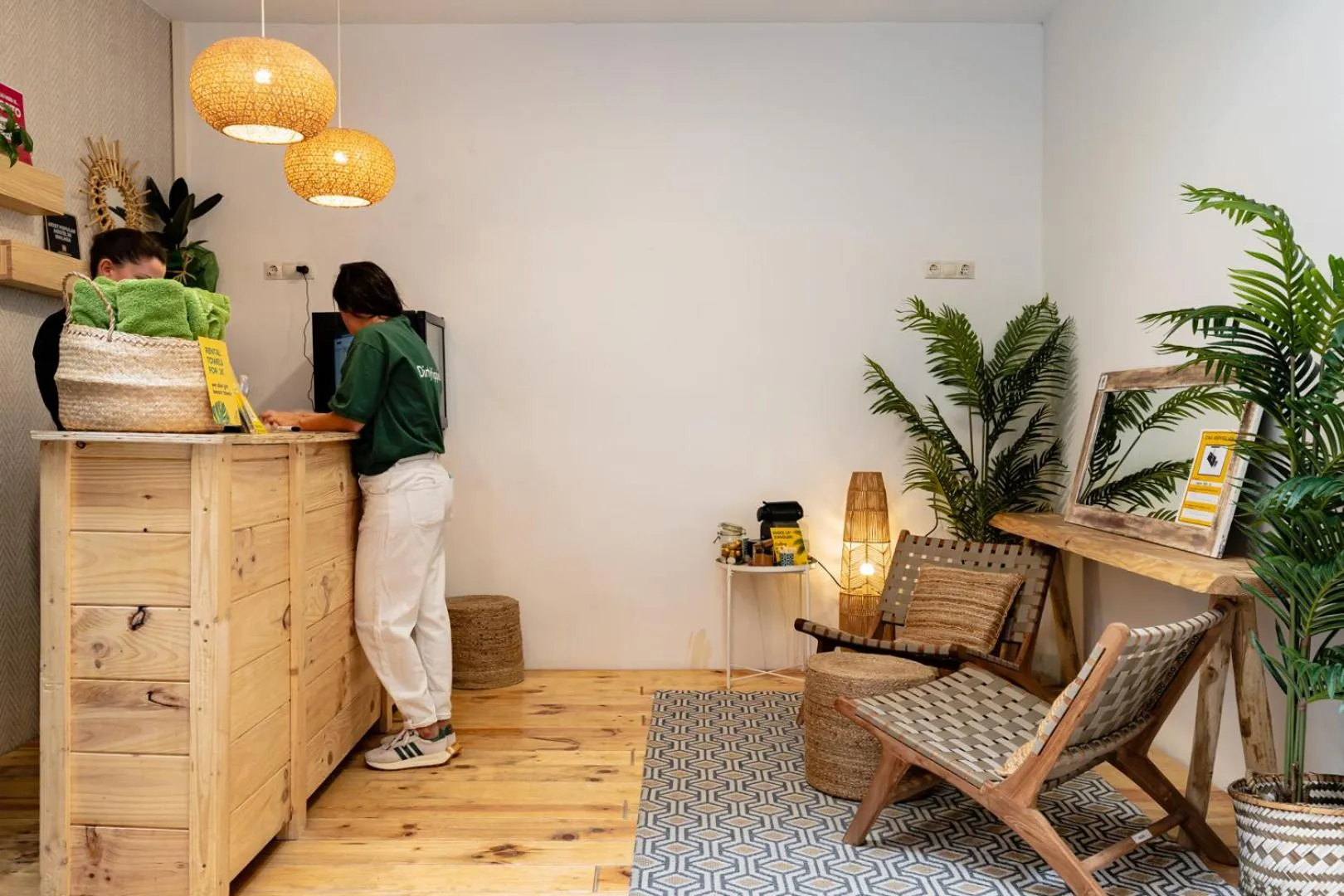 People in The Urban Jungle Hostel