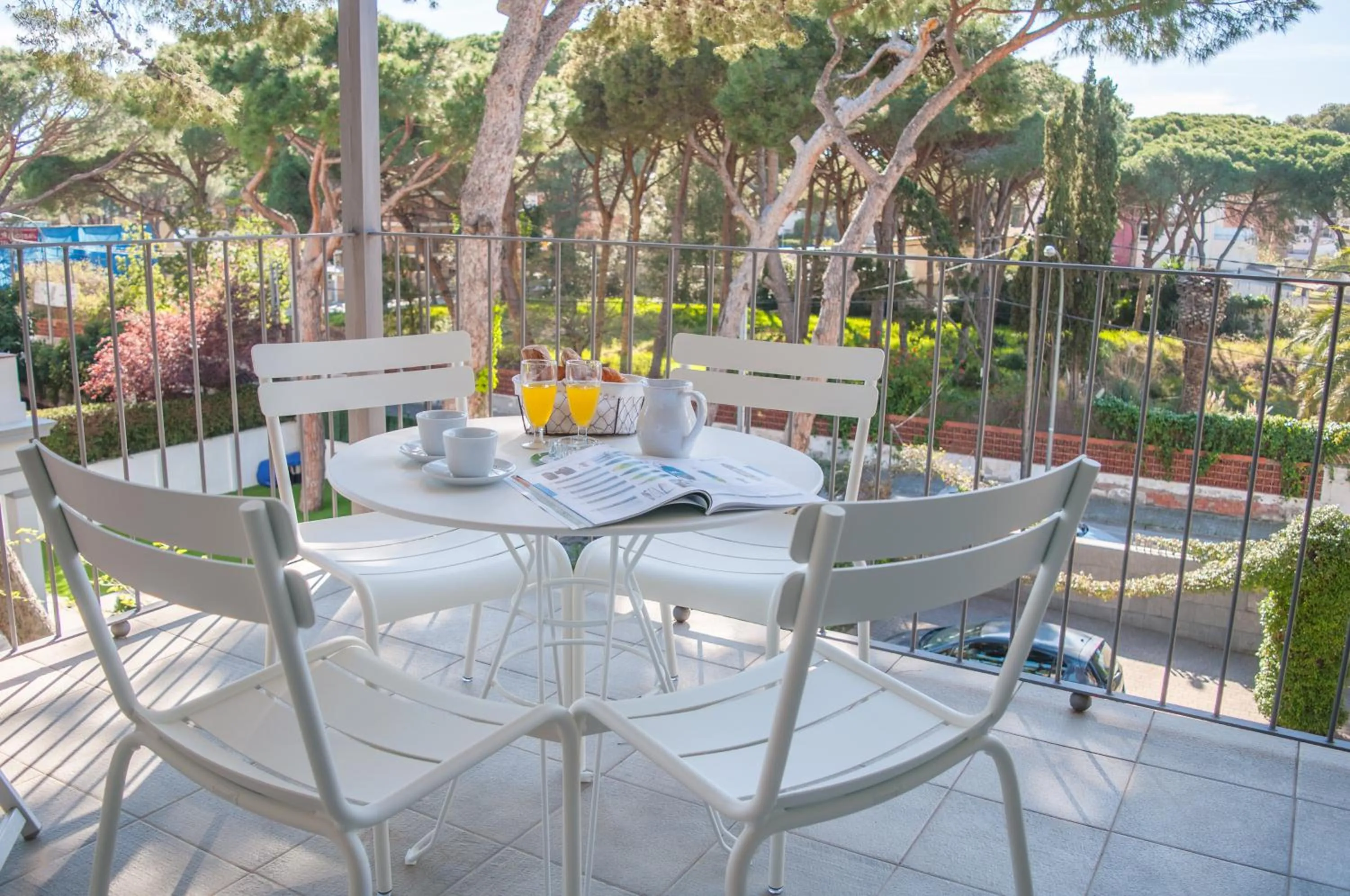 Balcony/Terrace in Apartamentos Porta Coeli