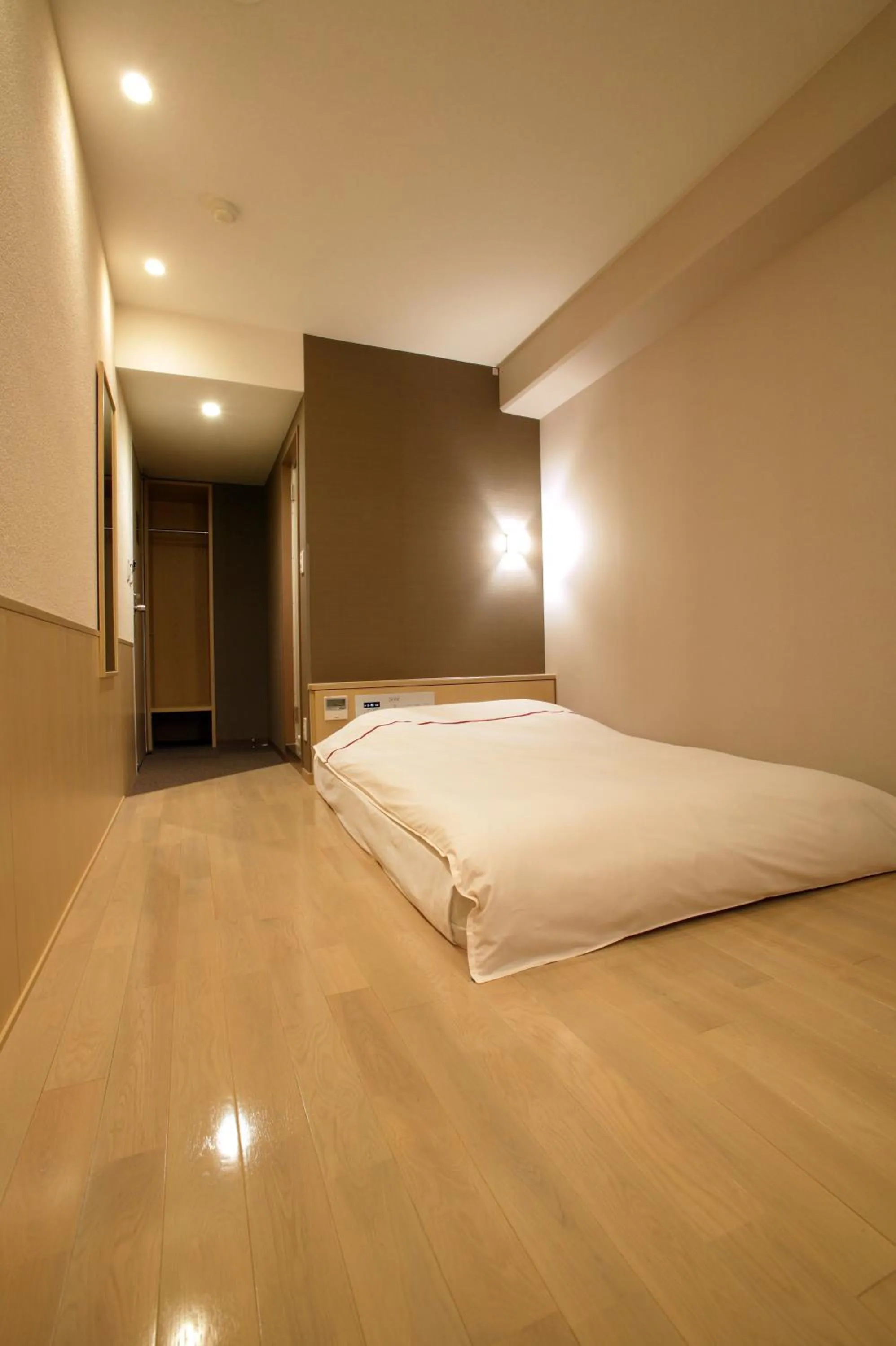 Bed in Okayama View Hotel