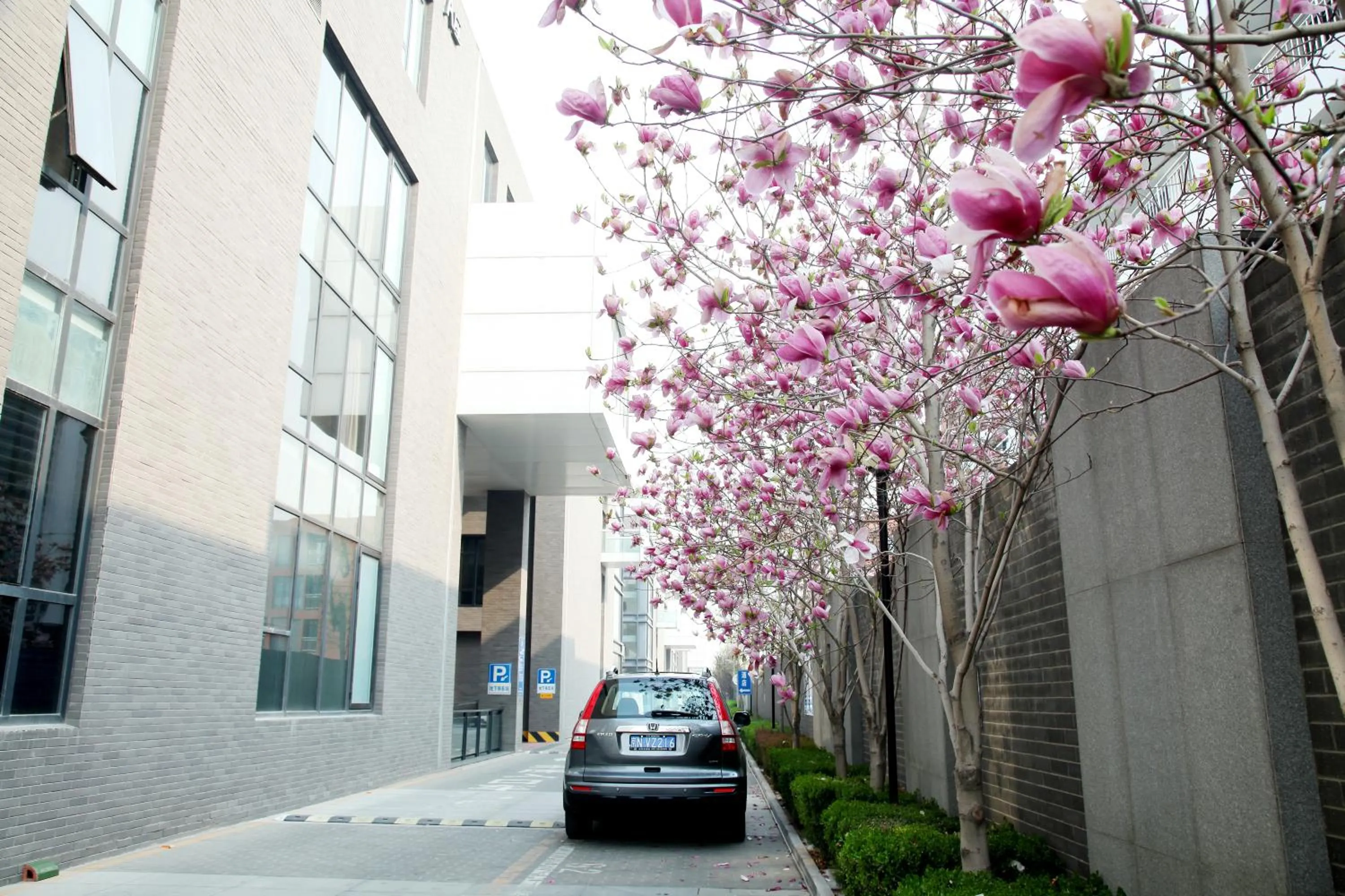 Facade/entrance in Ramada by Wyndham Beijing Airport