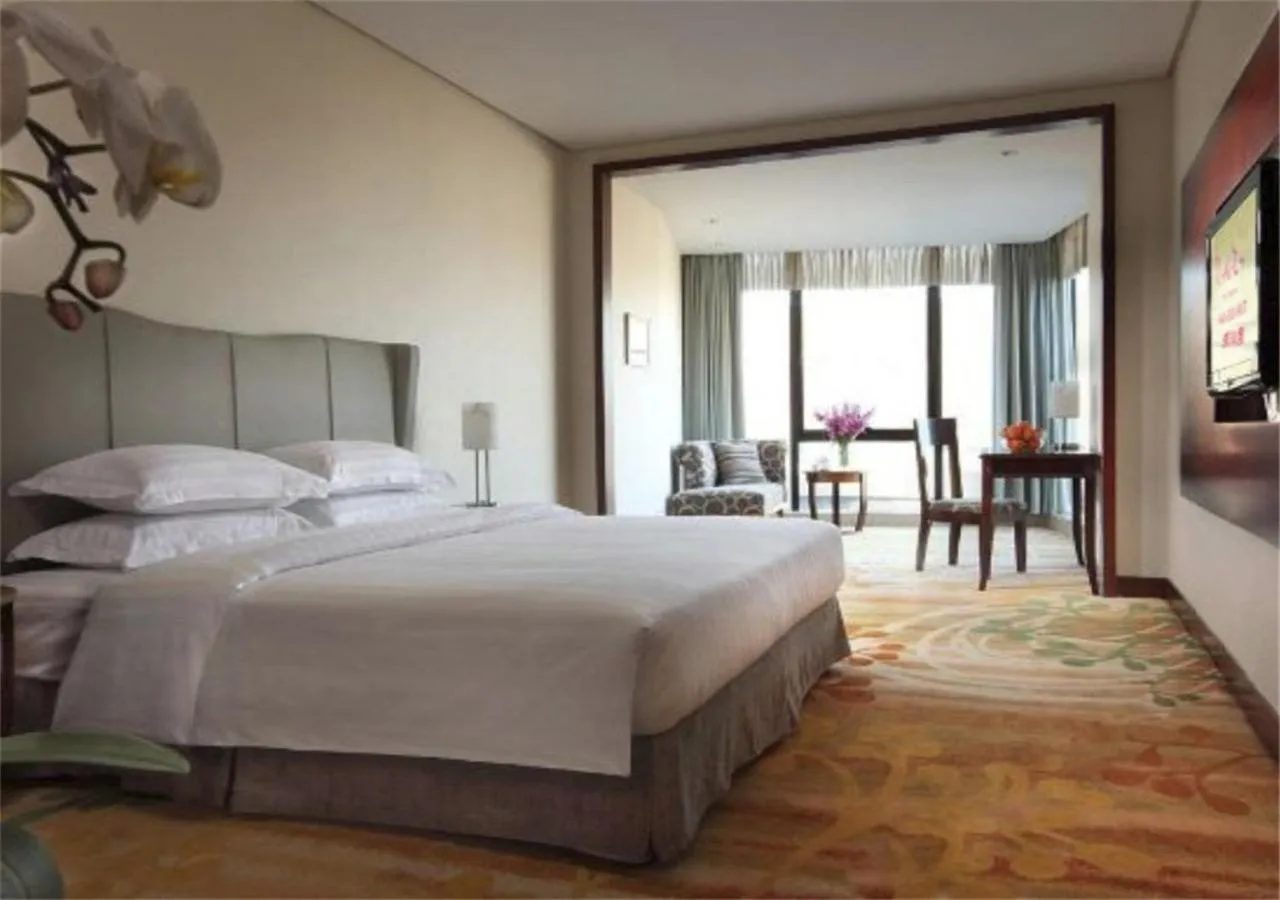 Bed in Ramada by Wyndham Beijing Airport