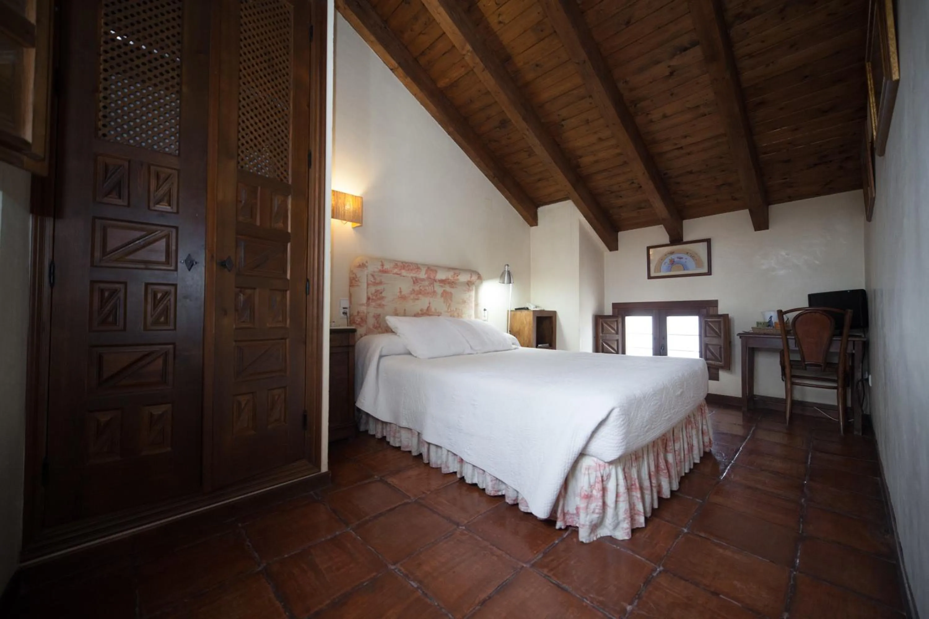 Bed in Hotel Restaurante Doña Anita