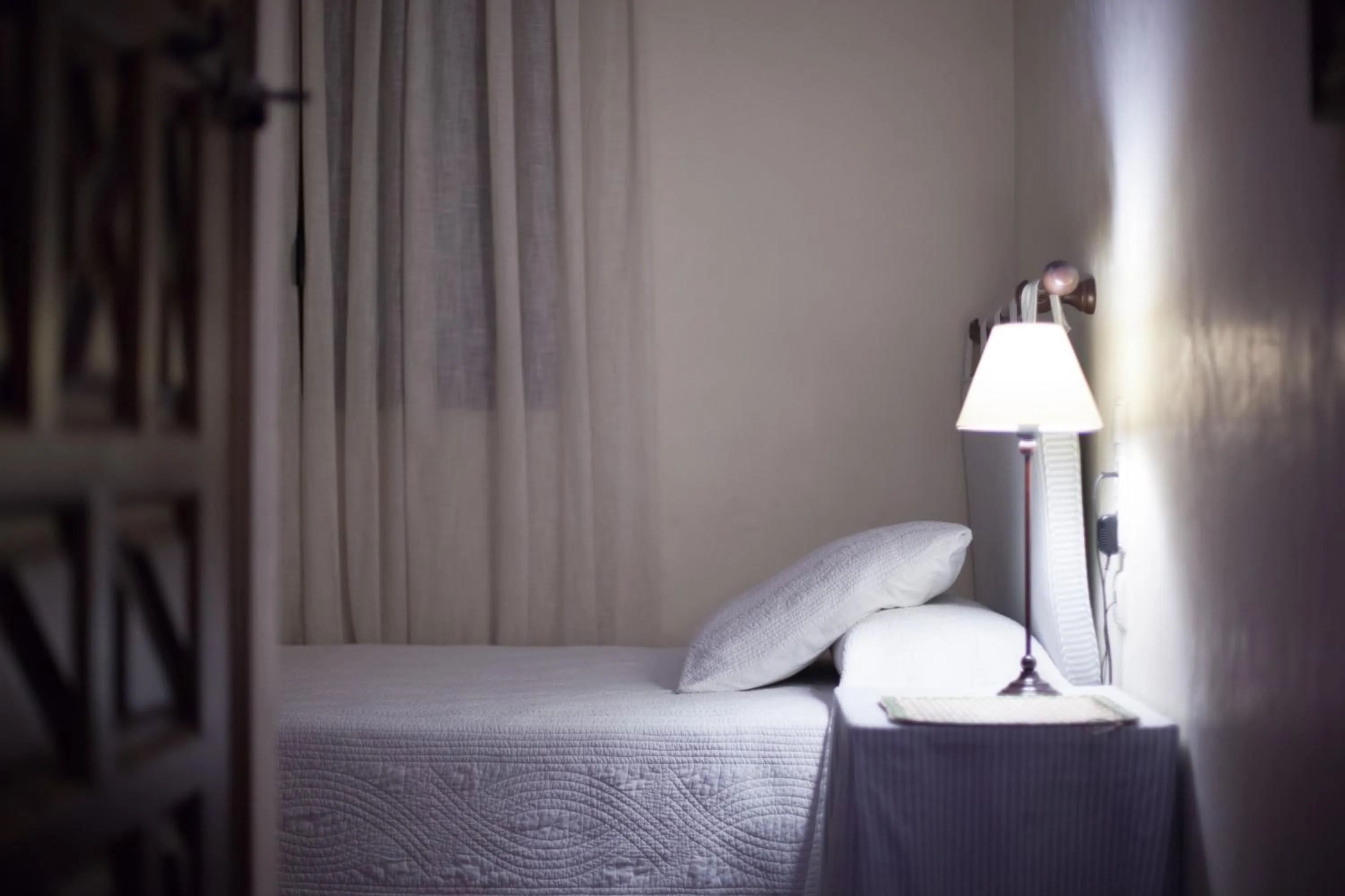 Bed in Hotel Restaurante Doña Anita