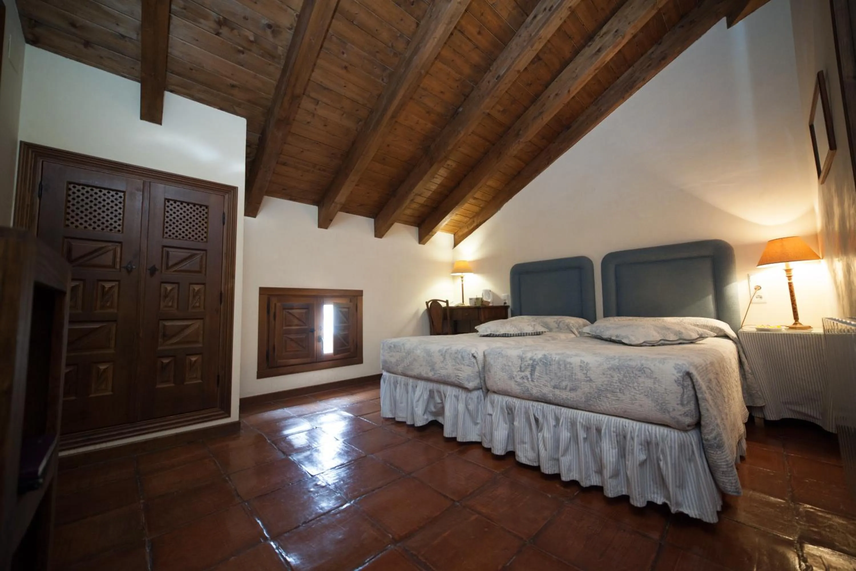 Bed in Hotel Restaurante Doña Anita