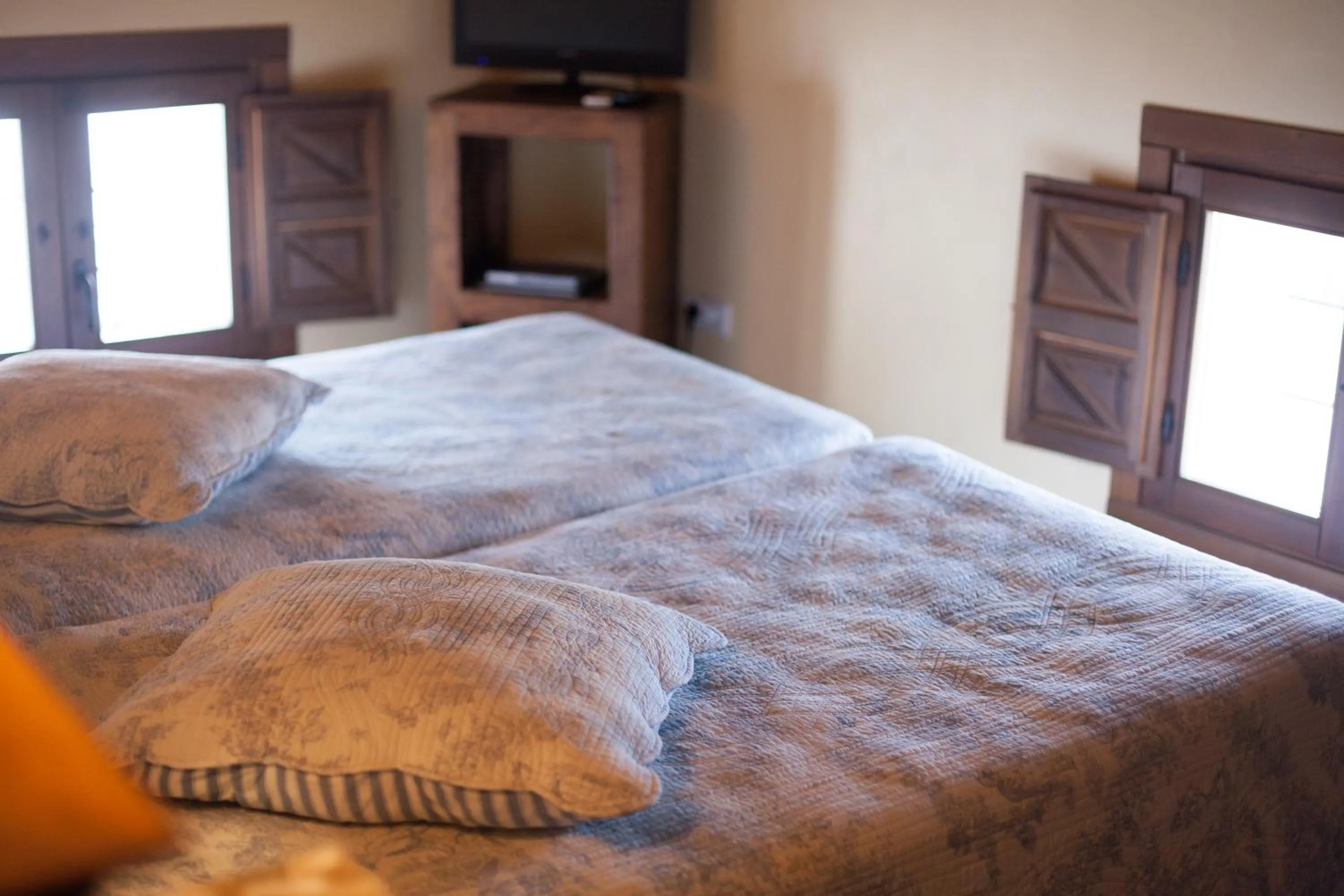 Bed in Hotel Restaurante Doña Anita