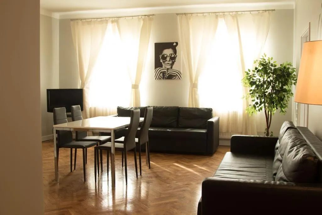 Living room in Florianska Gate Luxury Apartments