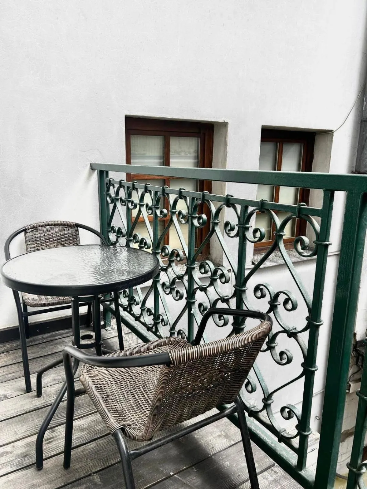 Balcony/Terrace in Florianska Gate Luxury Apartments
