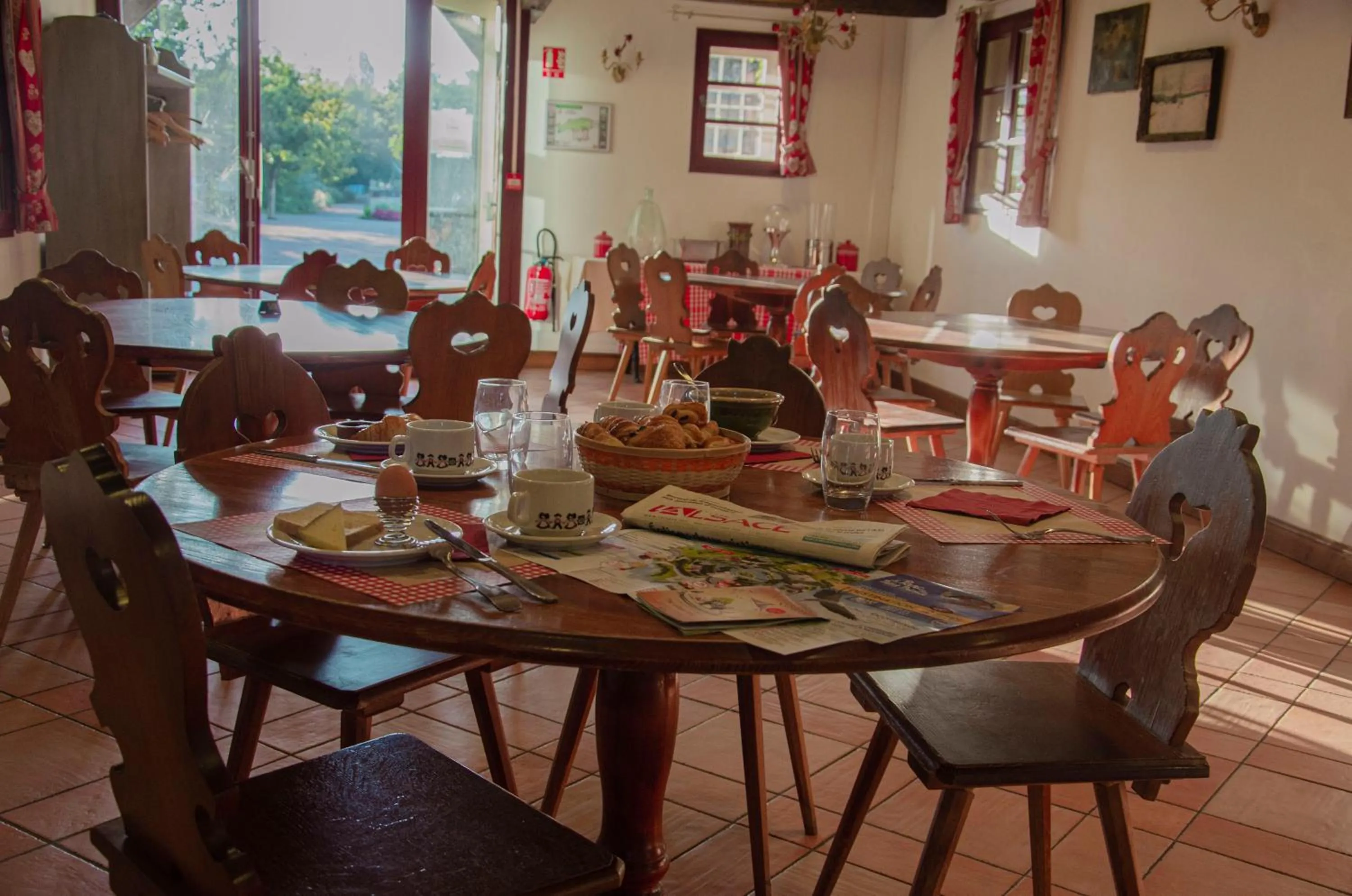Breakfast in Les Loges de l'Ecomusée D'Alsace