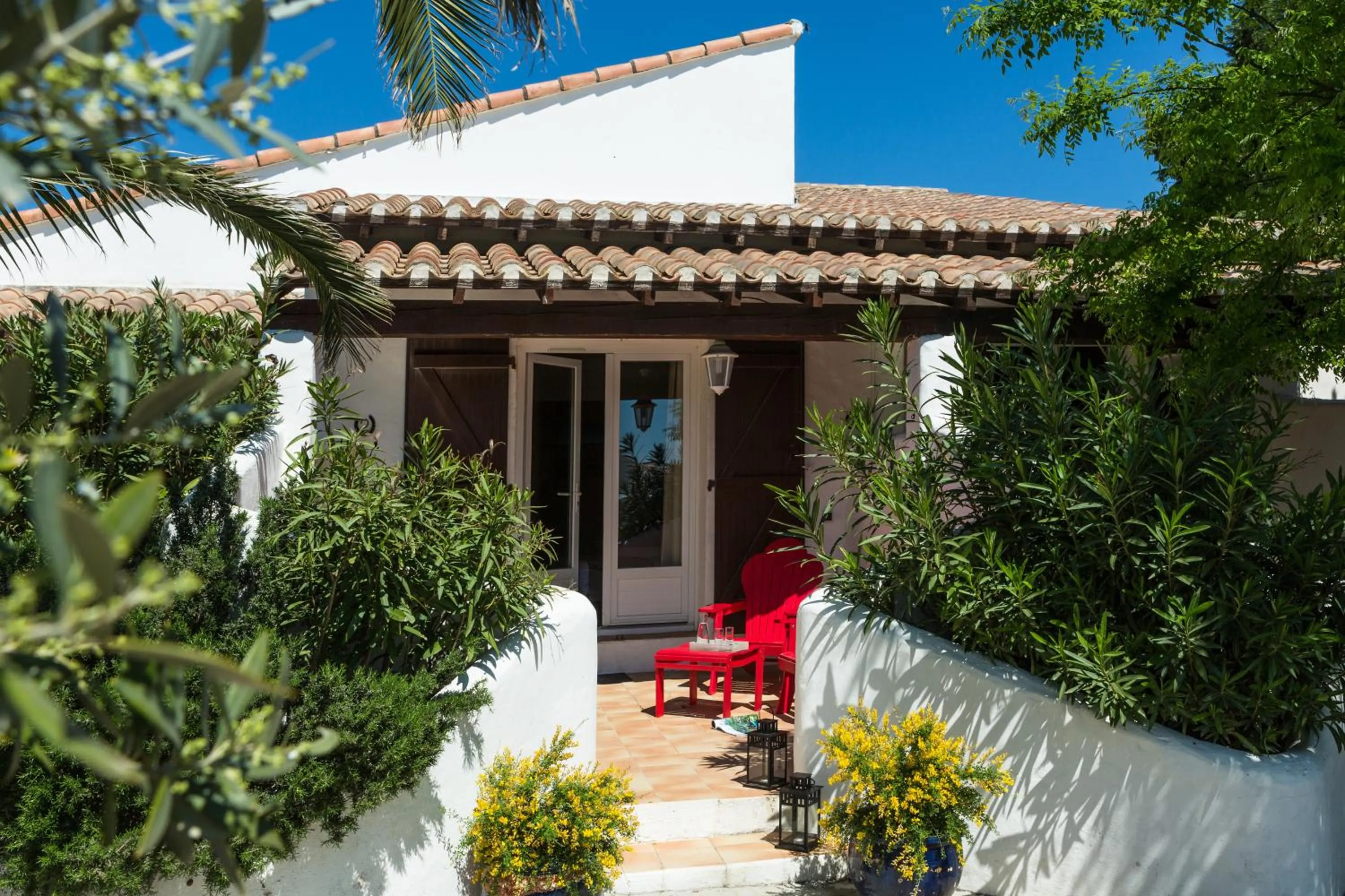 Decorative detail in Mas Des Salicornes