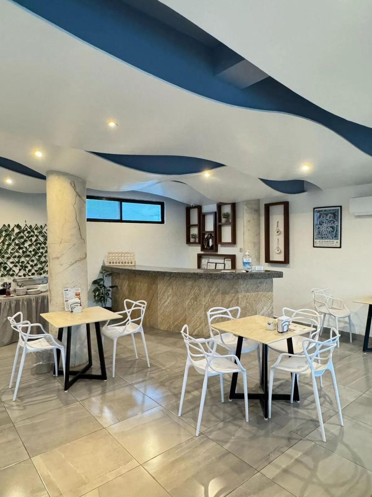 Dining area in Hotel Boutique La Toja Campeche