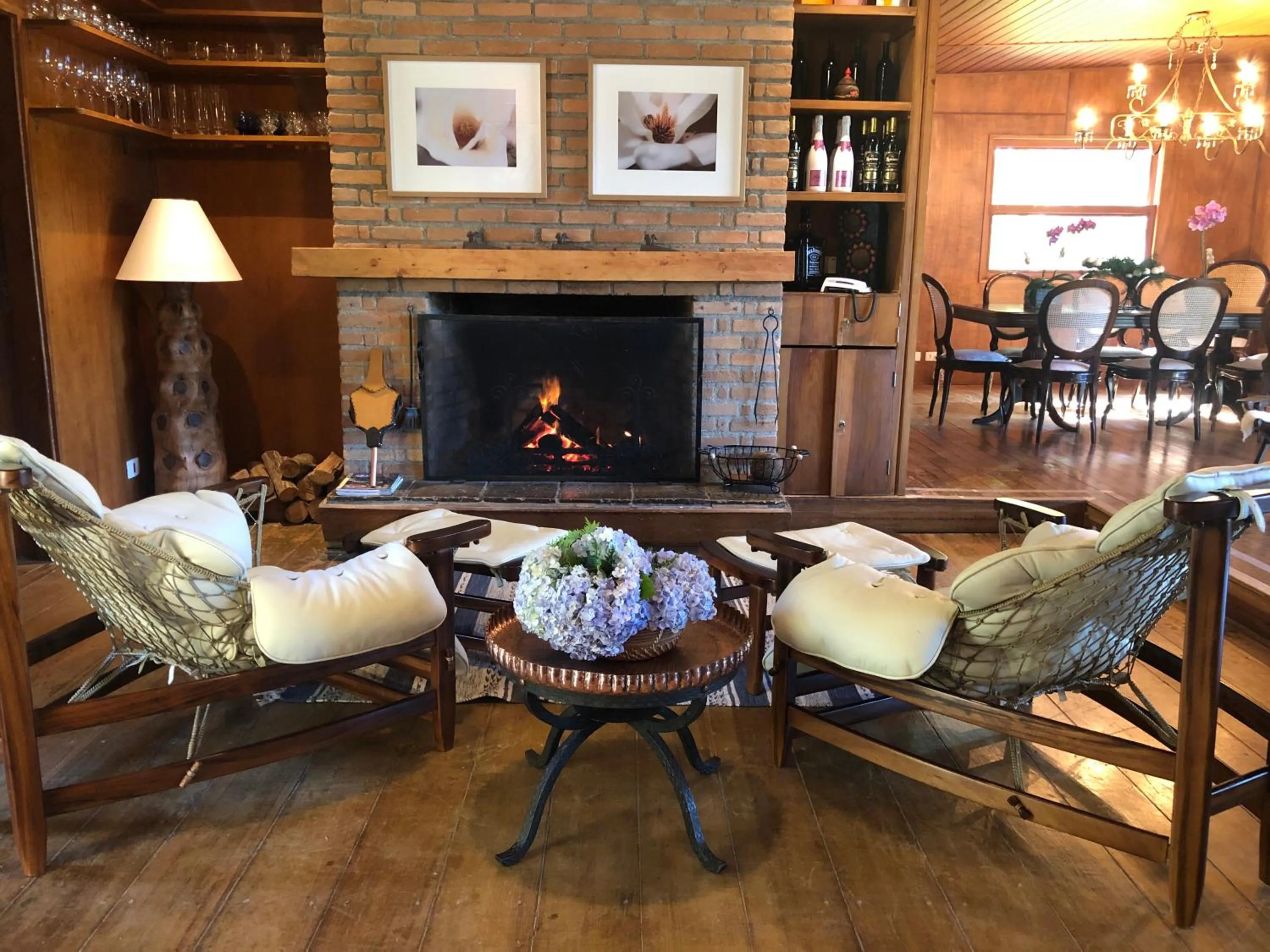 Seating area in Hotel Boutique QUEBRA-NOZ