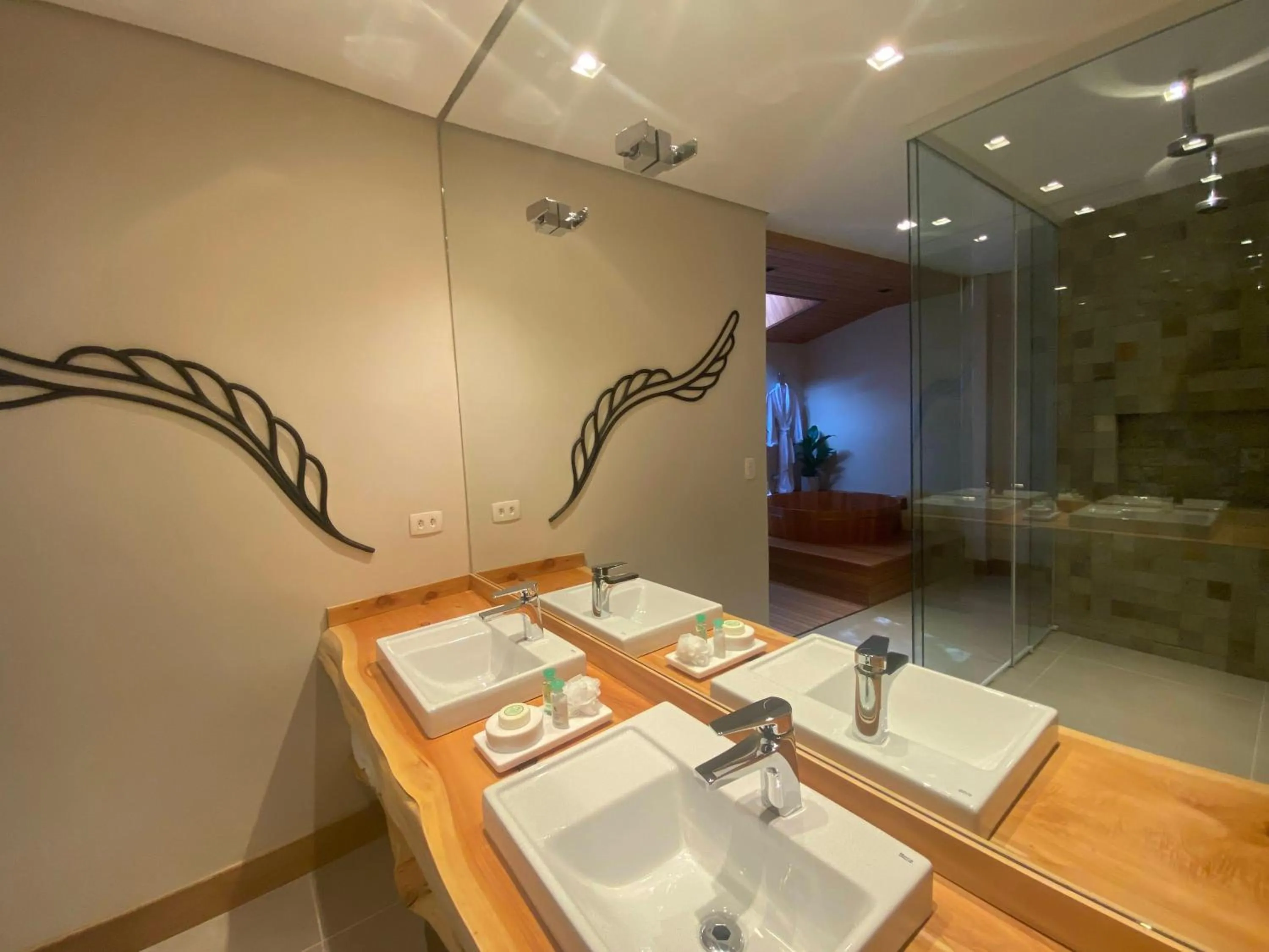 Sauna in Hotel Boutique QUEBRA-NOZ