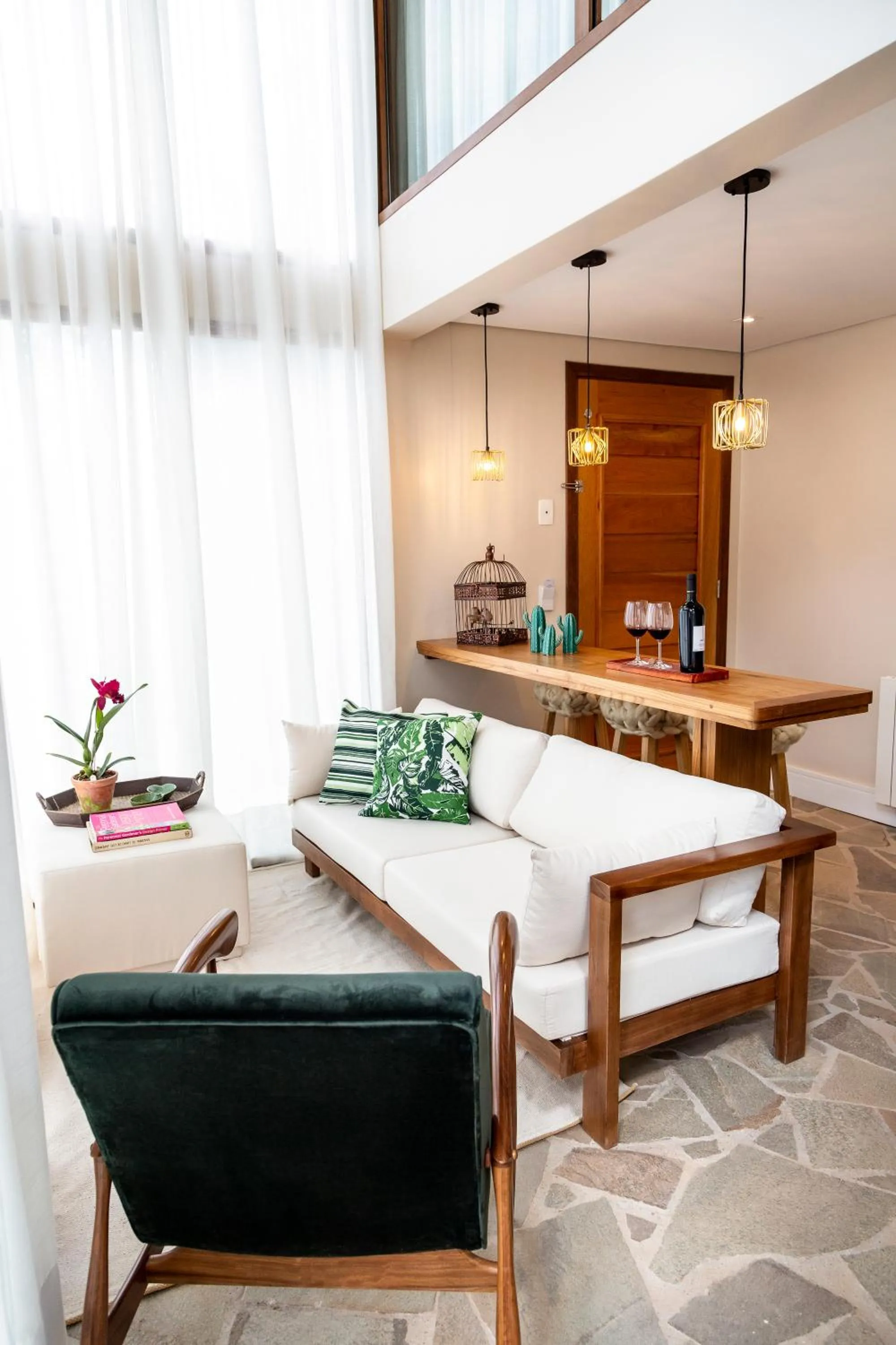 Living room in Hotel Boutique QUEBRA-NOZ