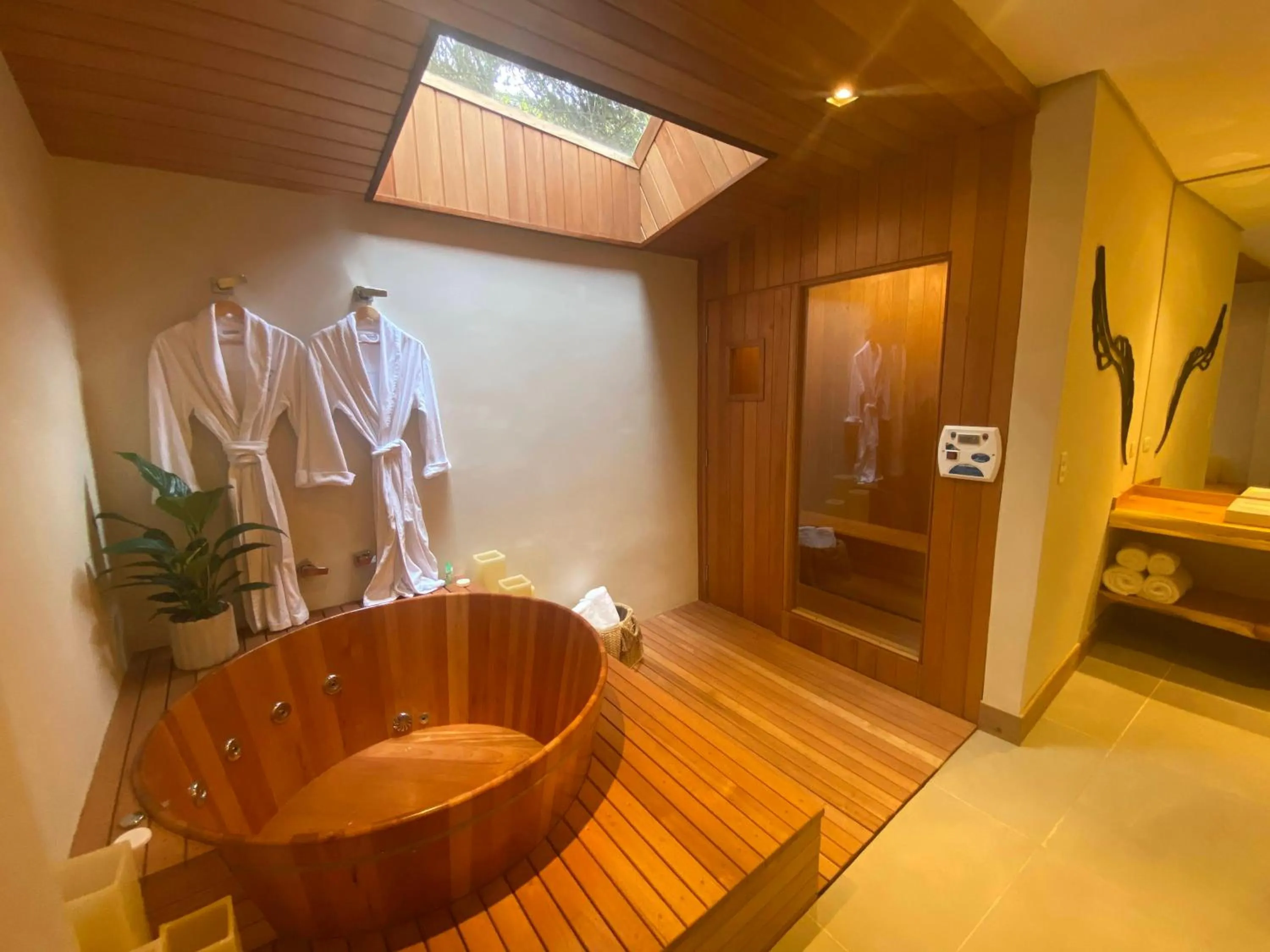 Sauna in Hotel Boutique QUEBRA-NOZ