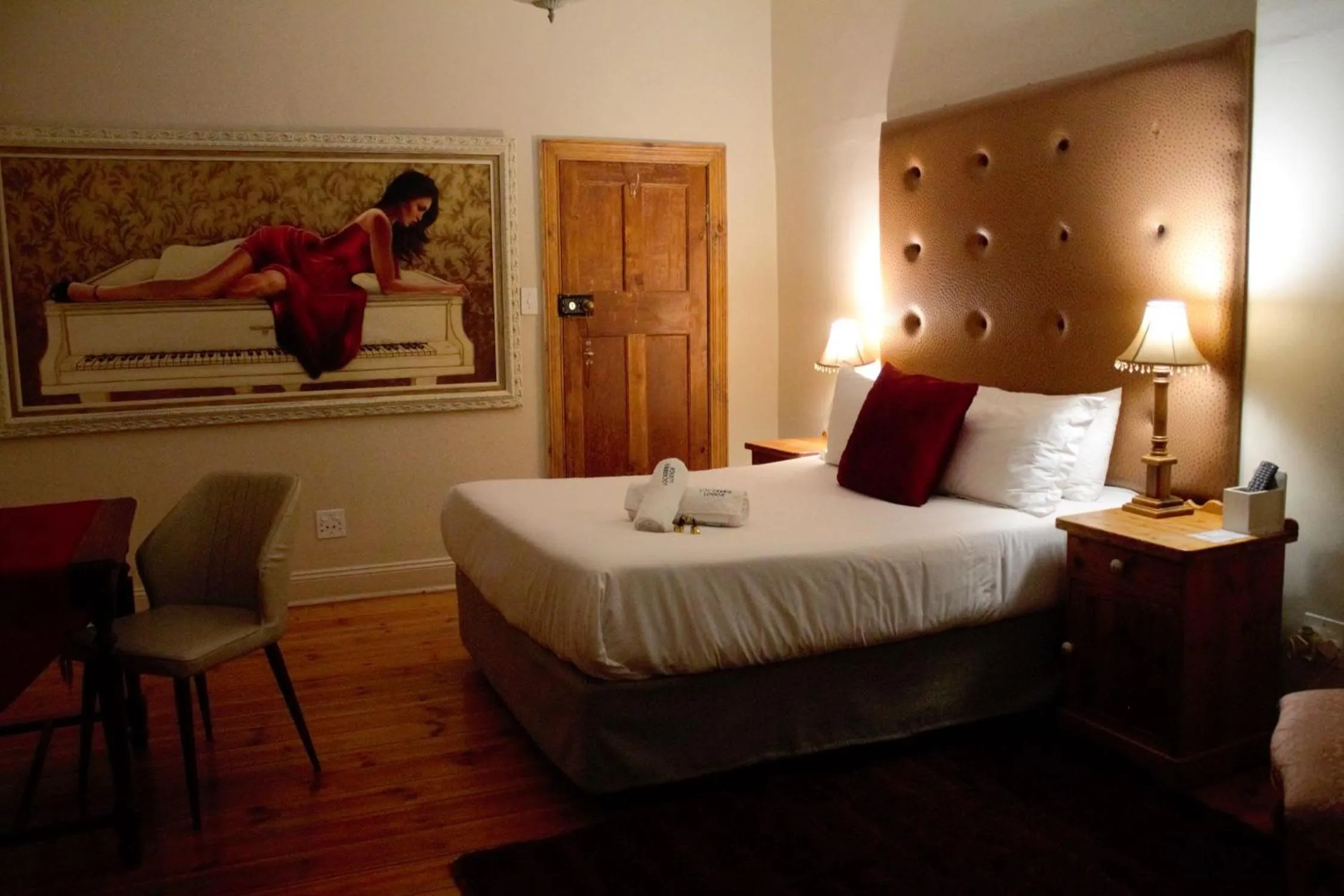 Bedroom, Bed in Lockerbie Lodge