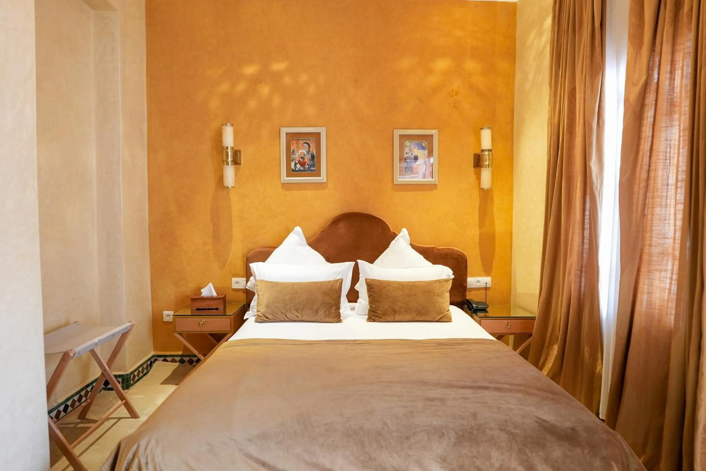 Bed in Palais Zahia Hotel & Spa