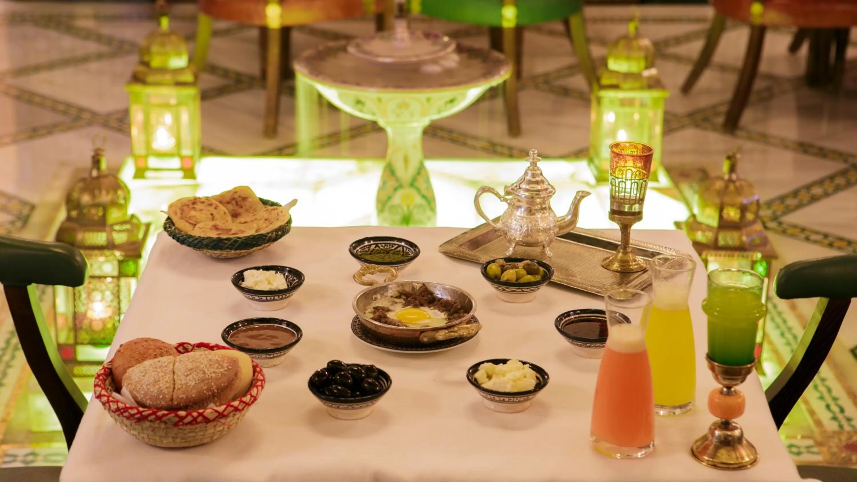 Breakfast in Palais Zahia Hotel & Spa
