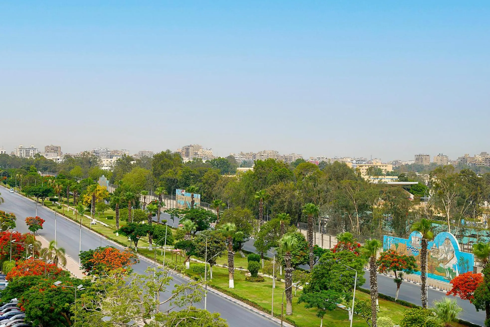 City view in Waldorf Astoria Cairo Heliopolis