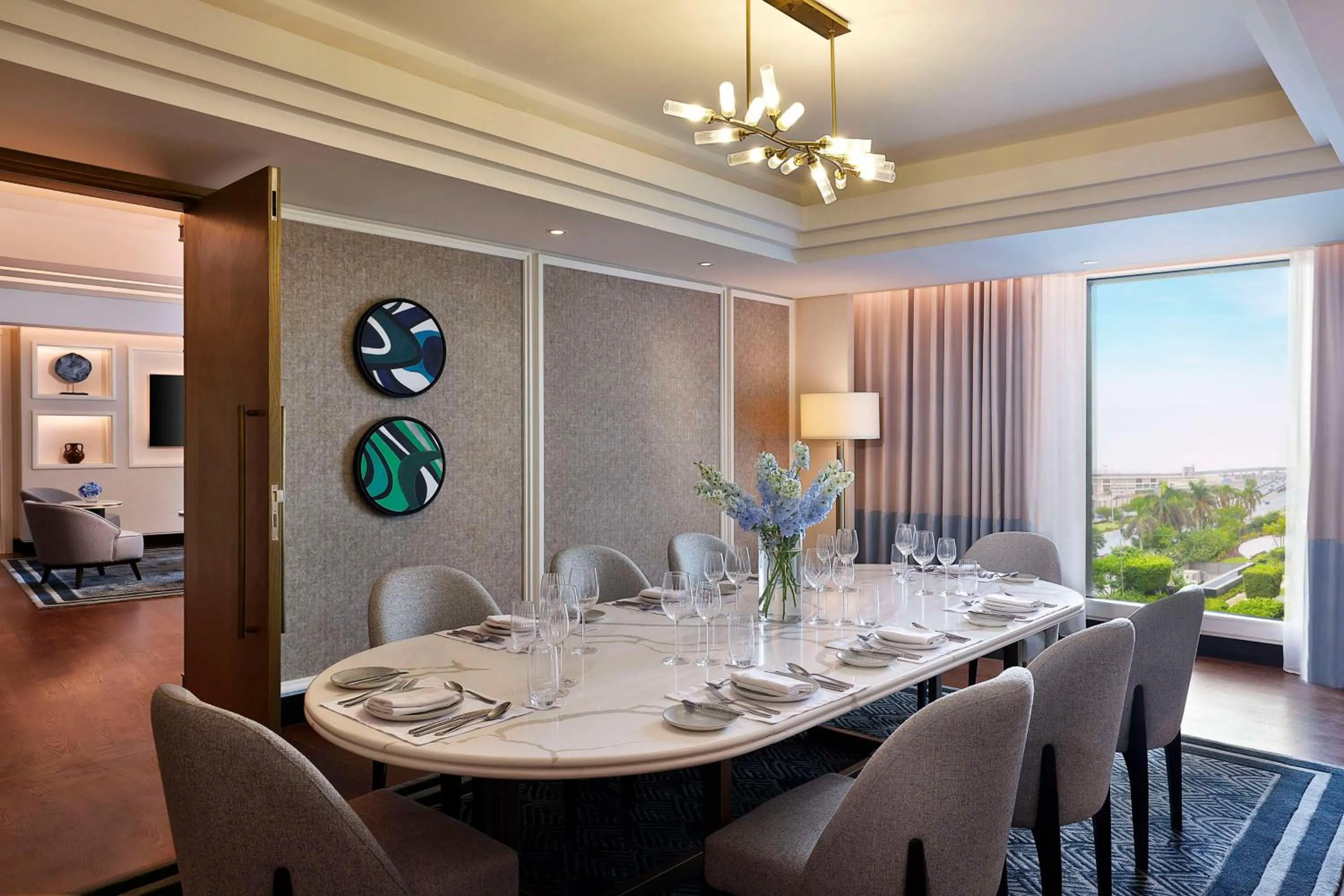 Living room in Waldorf Astoria Cairo Heliopolis