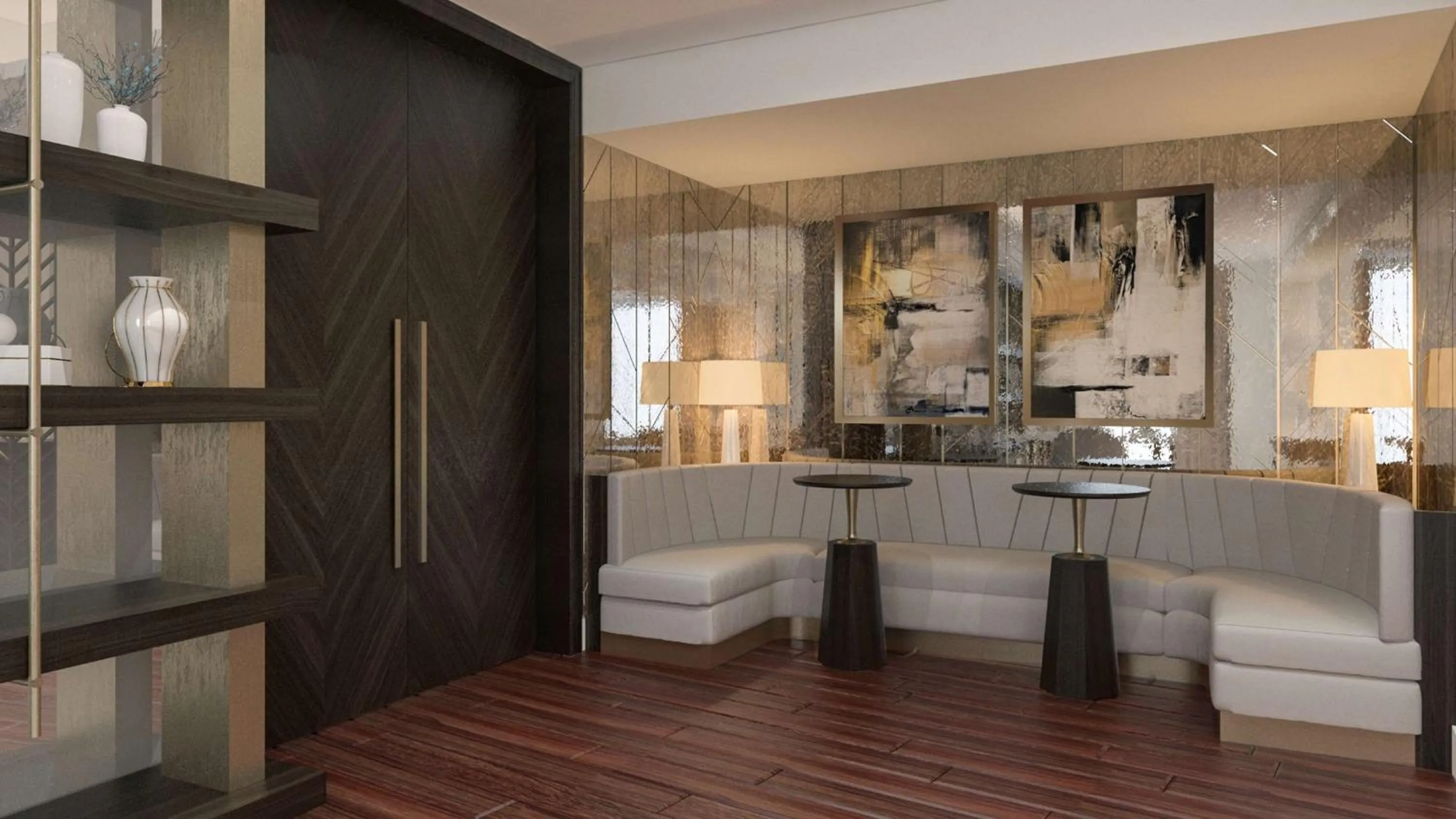 Living room in Waldorf Astoria Cairo Heliopolis