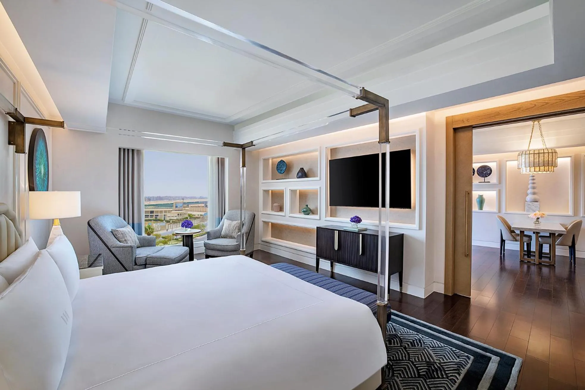 TV and multimedia, Bed in Waldorf Astoria Cairo Heliopolis